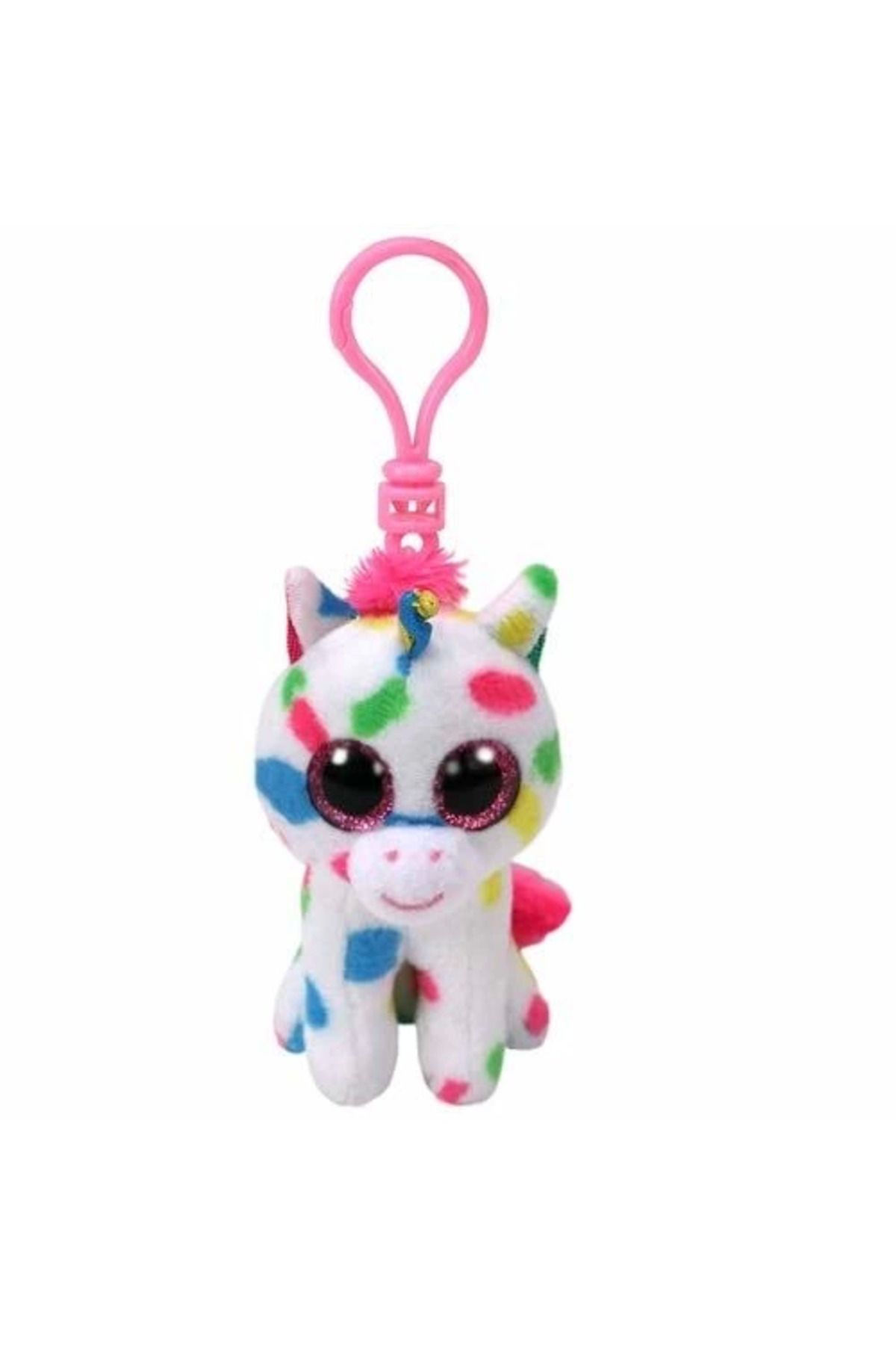 Angoravi Ty Beanie Boos Peluş Unicorn Anahtarlık Harmonie