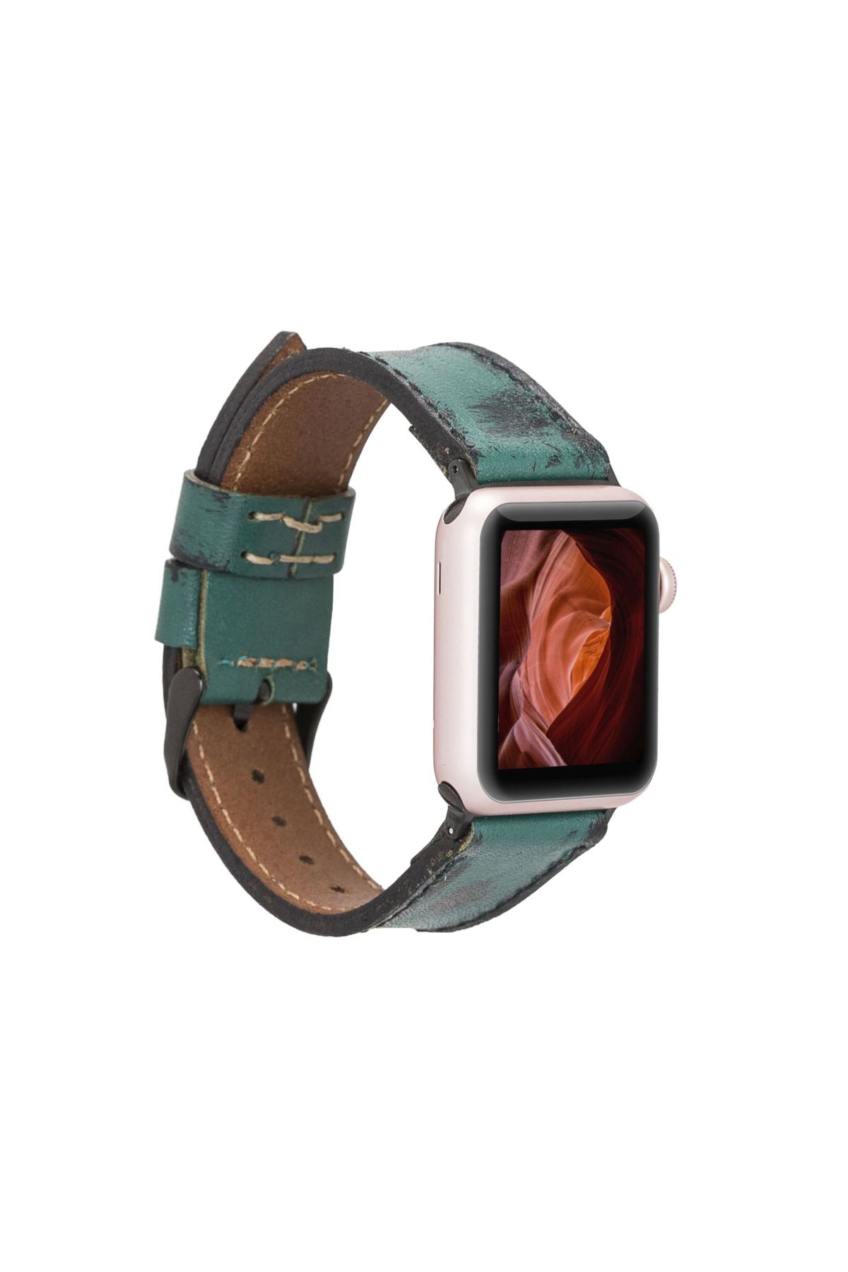 Angoravi Apple Watch Uyumlu Deri Kordon 38-40-41mm V6