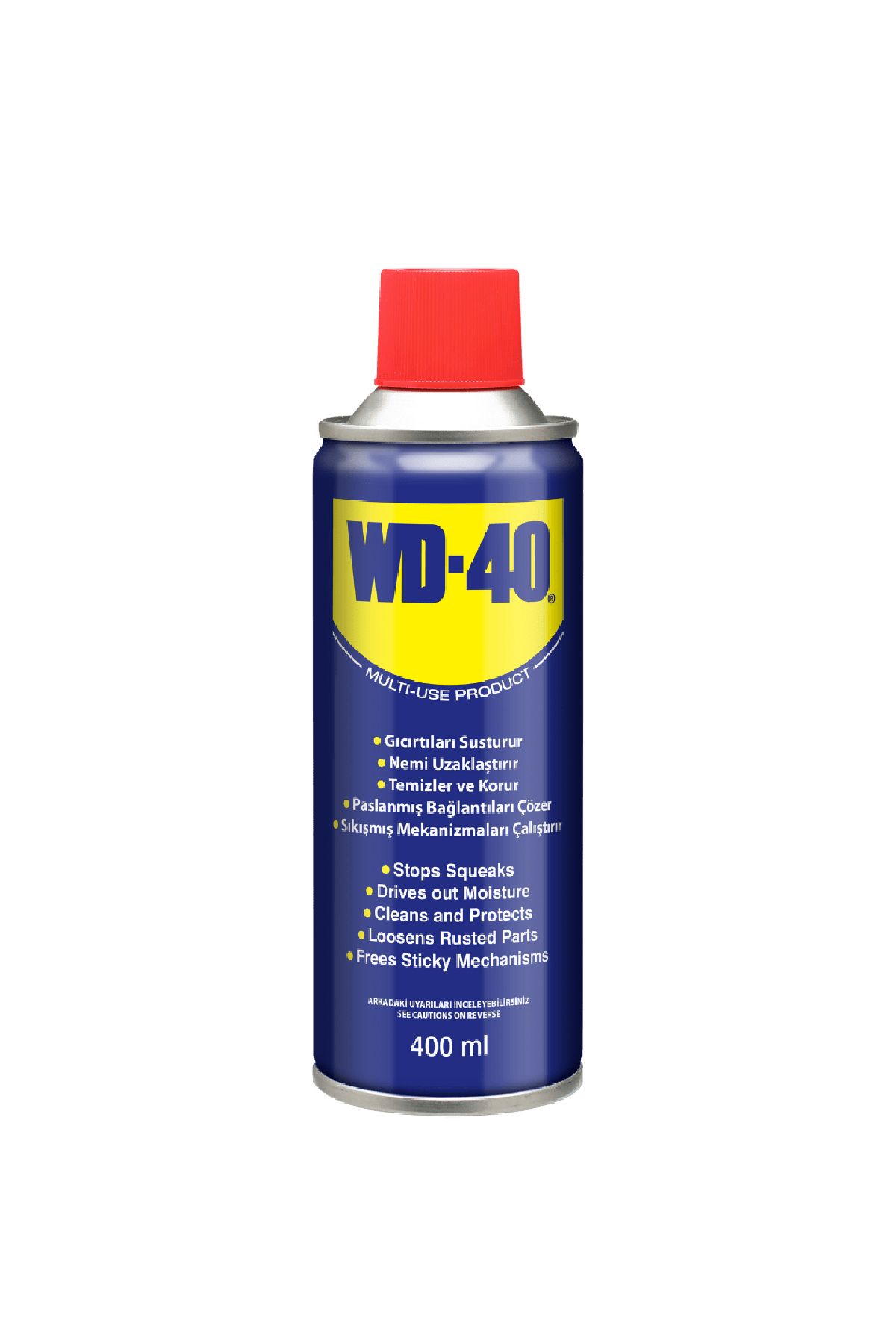 Henkel WD-40 Çok Amaçlı Sıvı, Yağ Çözücü, Pas Sökücü, Temizleyici ve Koruyucu,400ml