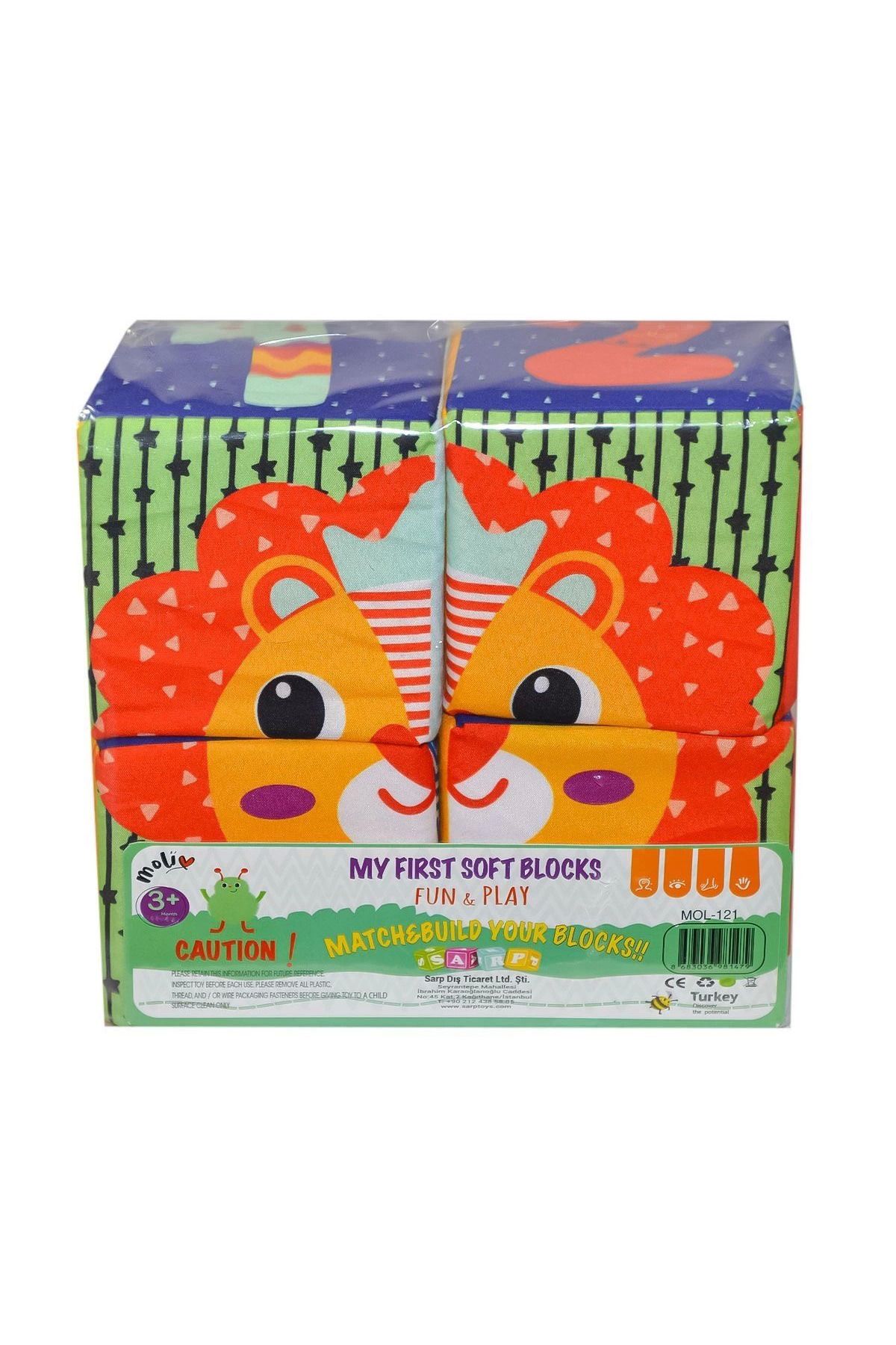 feifei MOL-121 PVC 4lü Eğitici Küp