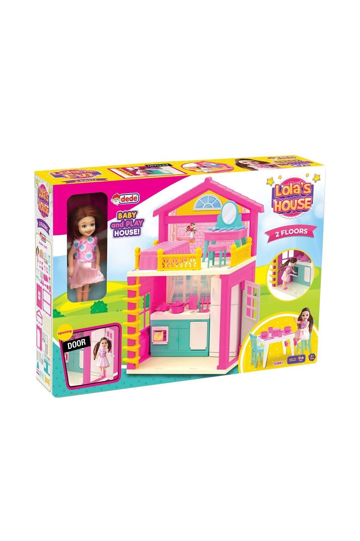 Angoravi 03661 Dede, Lola'nın 2 Katlı Evi / +3 yaş