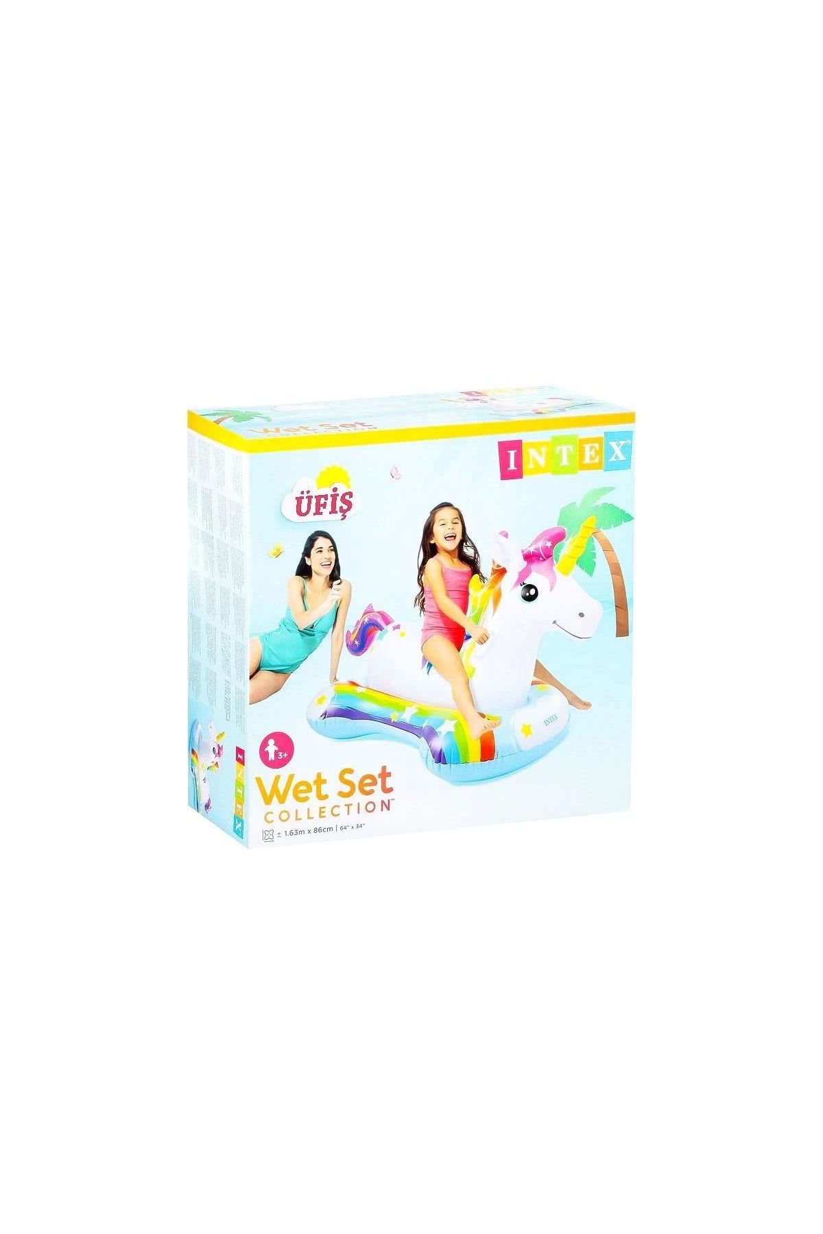 MELFSHOP IBN57552 Sihirli Unicorn Binici 163X86 cm - Vardem Oyuncak