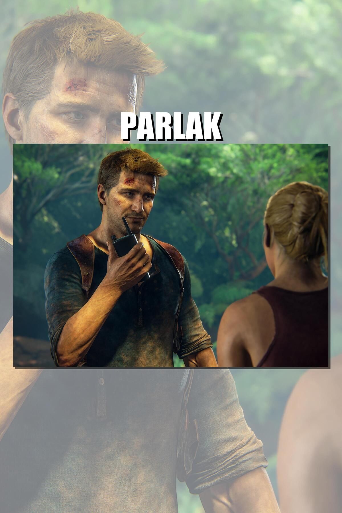 CALLWOOD Uncharted Serisi Çerçevesiz Oyun Posteri - Duvar Kağıdı Yüksek Kaliteli Baskı