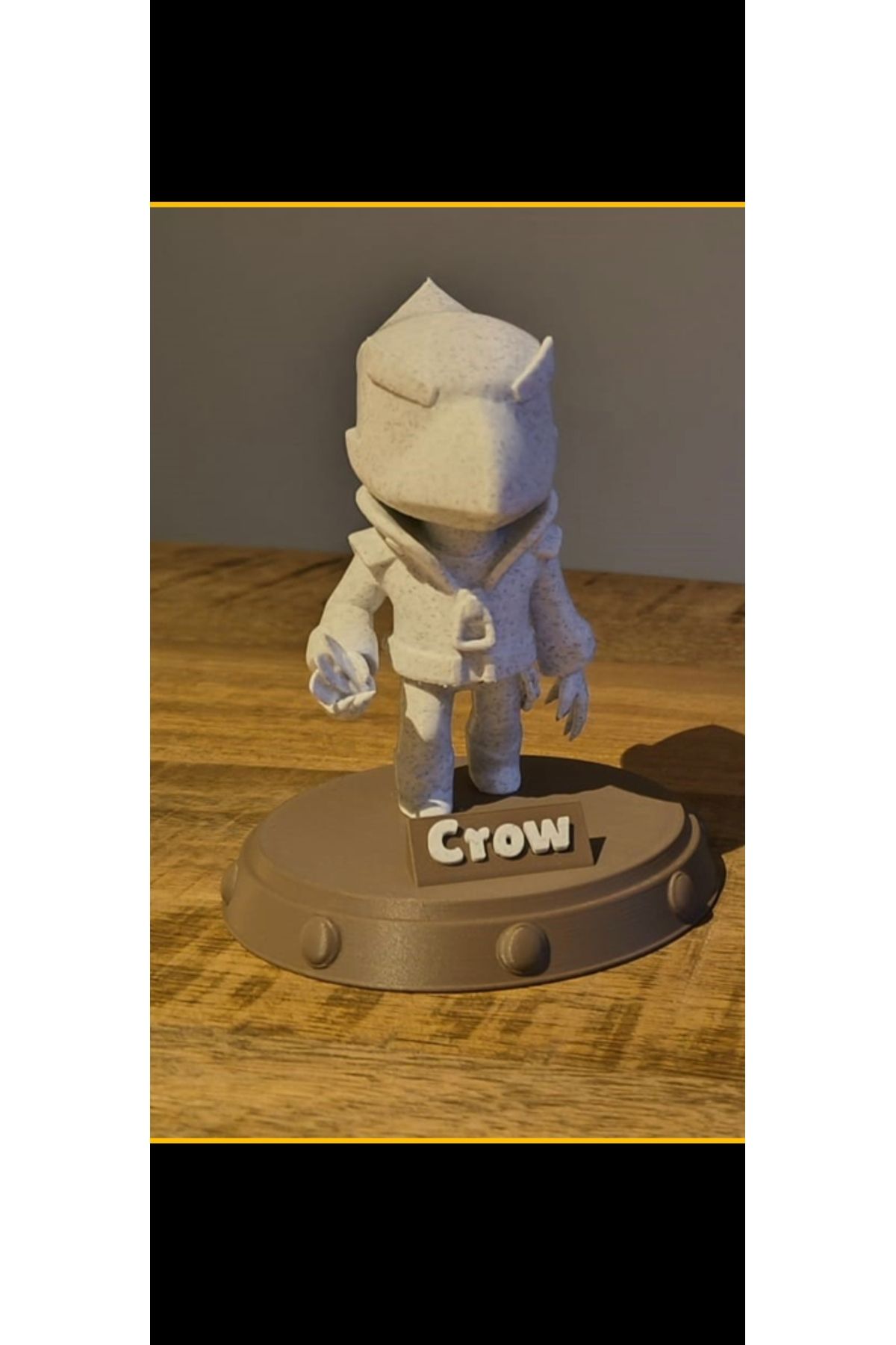 kast3d BRAWL STARS - Crow Karakteri Figürü 12 cm