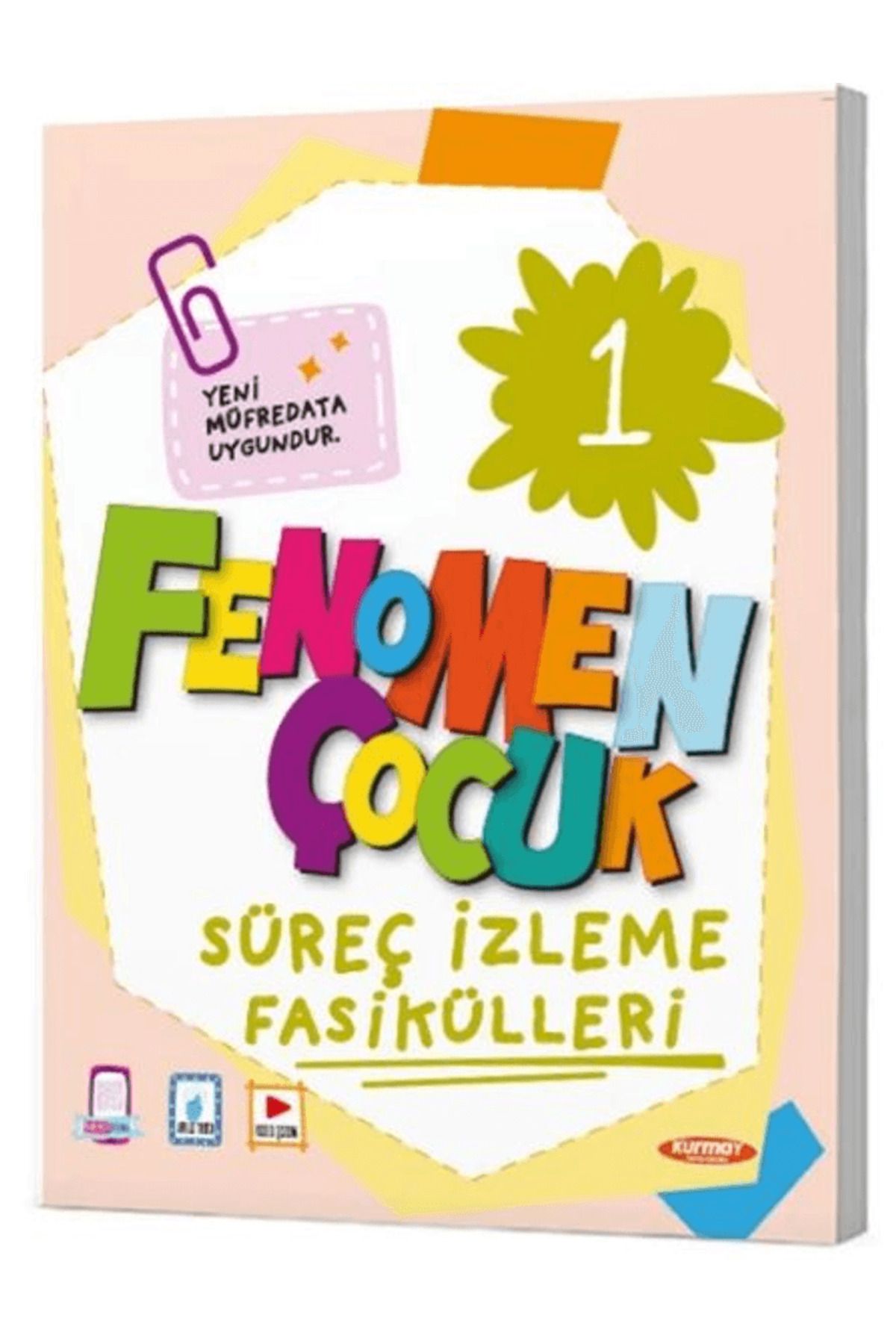 Kurmay Yayınları Fenomen Çocuk 1 Süreç İzleme Fasikülleri / Medine Uysal / Kurmay Yayınları / 9786256295551