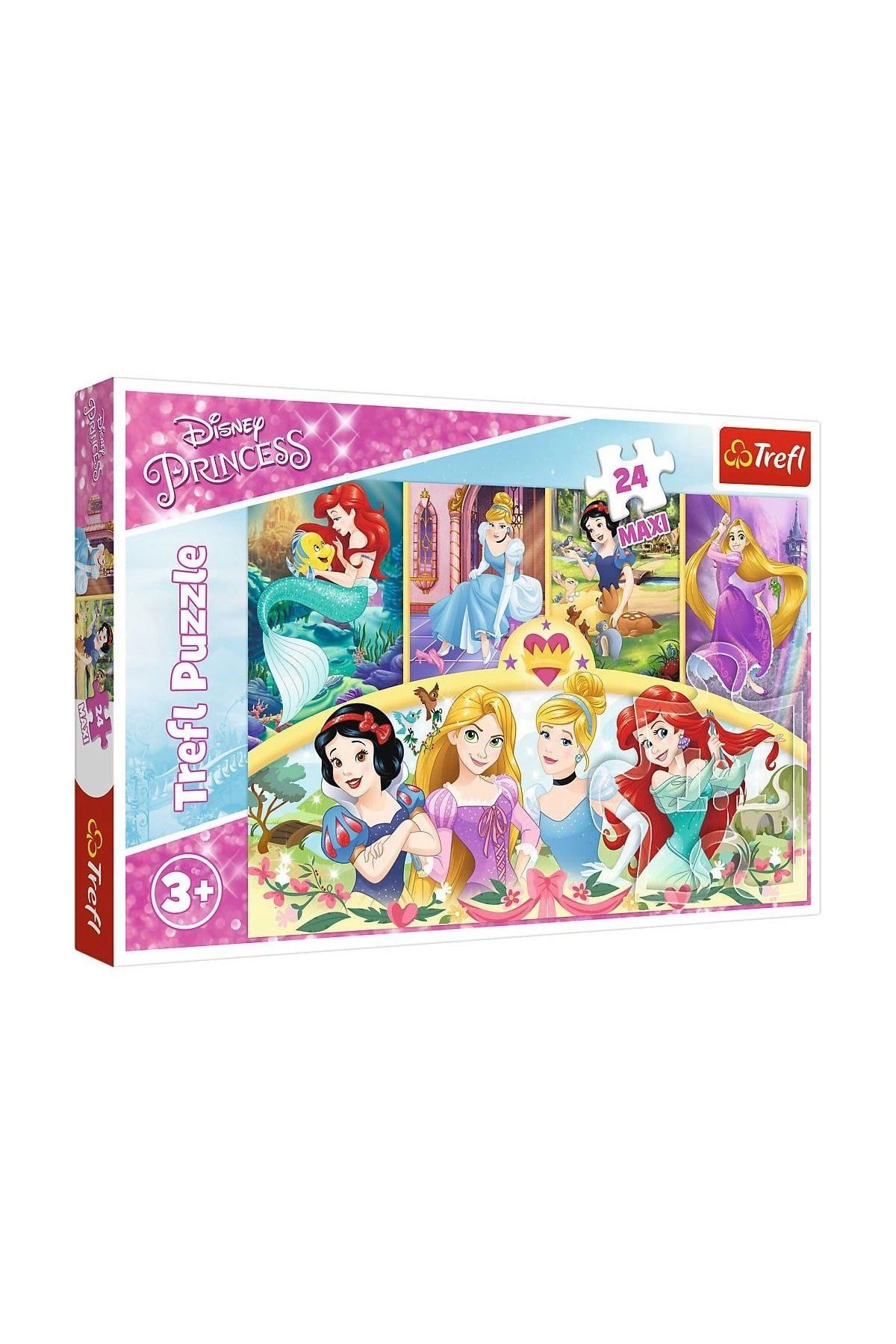 Angoravi PUZZLE-14294 Princess 24 Parça Maxi Çocuk Puzzle
