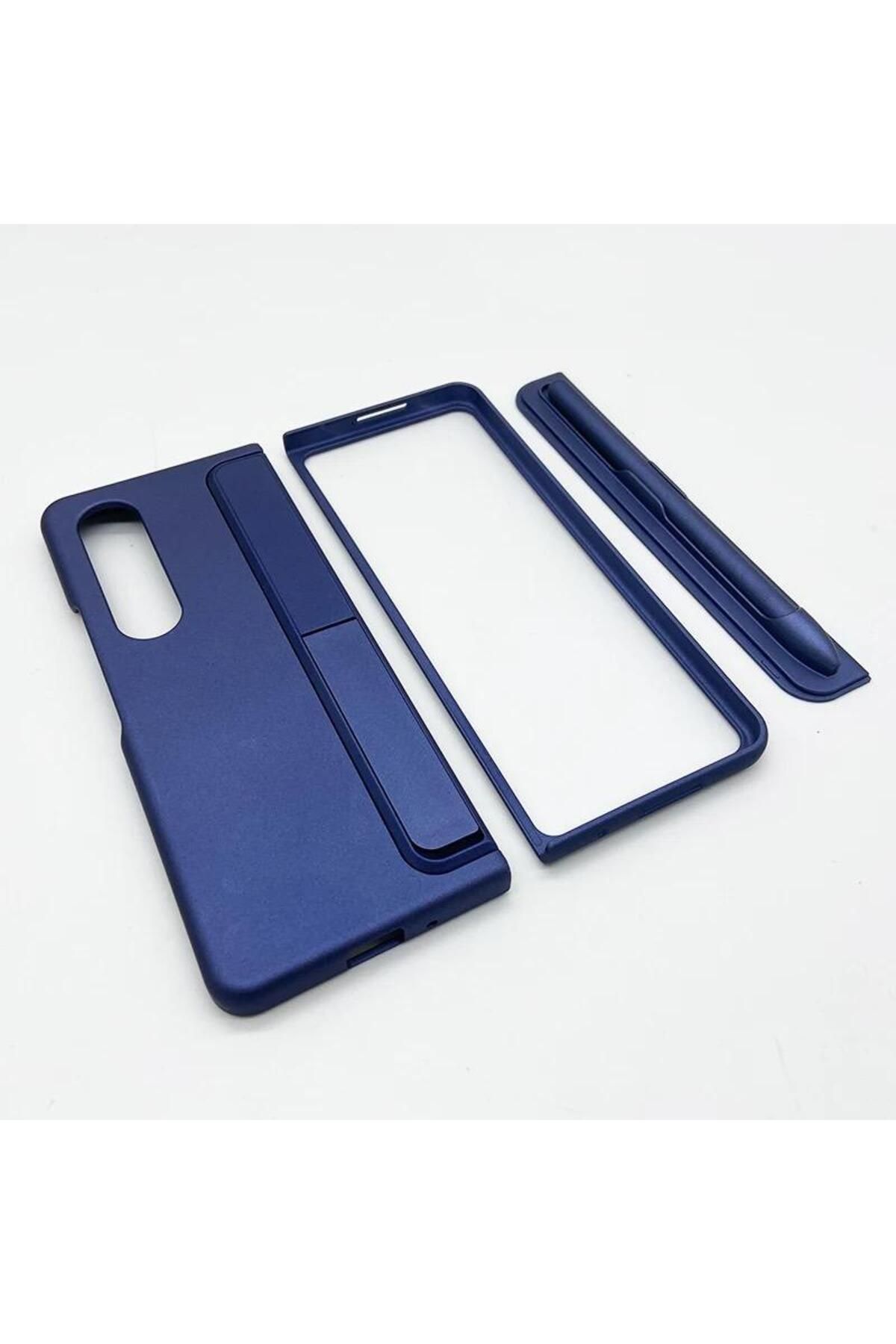 PANDATECH Samsung Z Fold 6 Uyumlu Cam Korumalı Telefon Koruyucu Kılıf