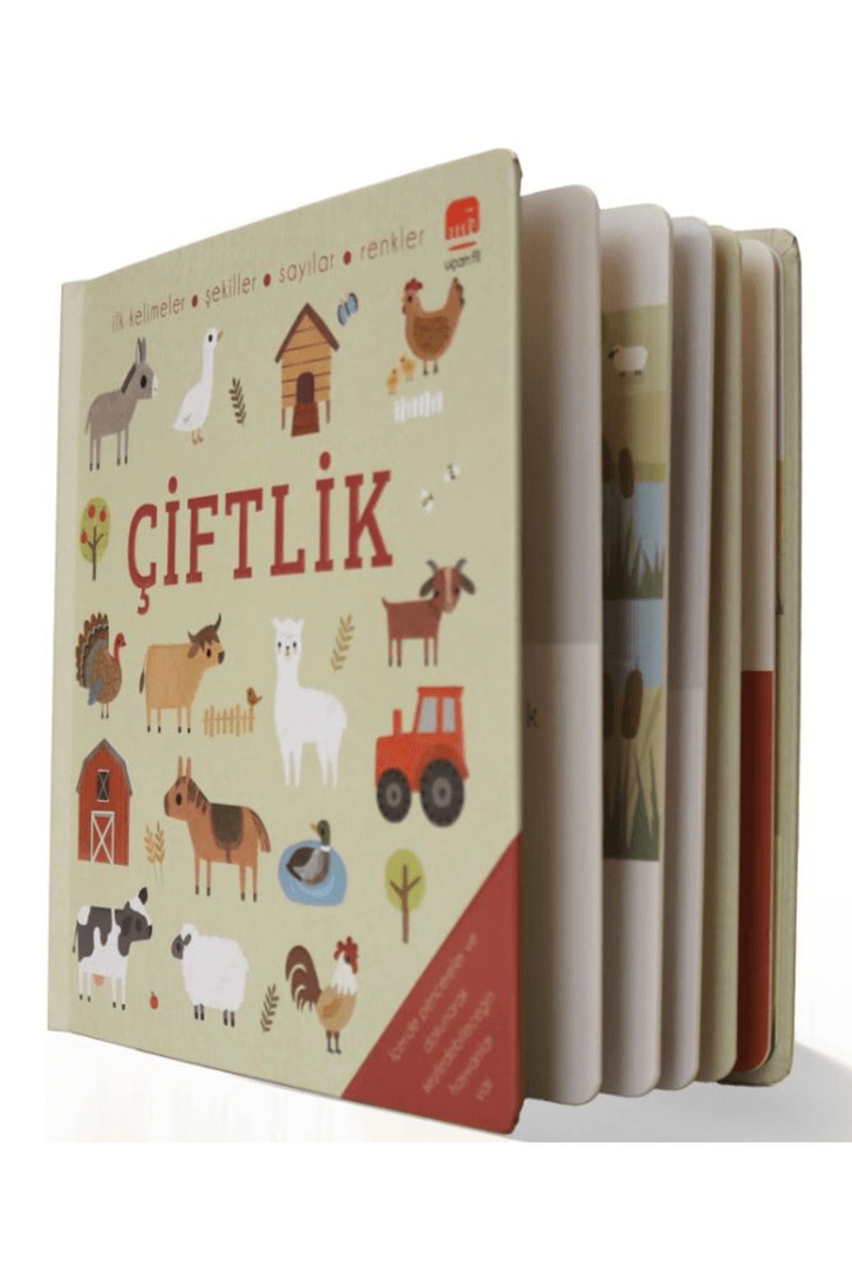 Uçan Fil Yayınları Say Bul Eğlen Çiftlik / Kolektif / Uçan Fil Yayınları / 9786259520629