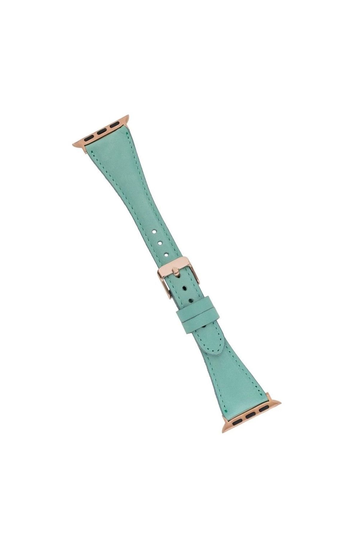 KAKTÜS JACK Watch Uyumlu Deri  Uyumlu Kordon 45mm Slim BRN7