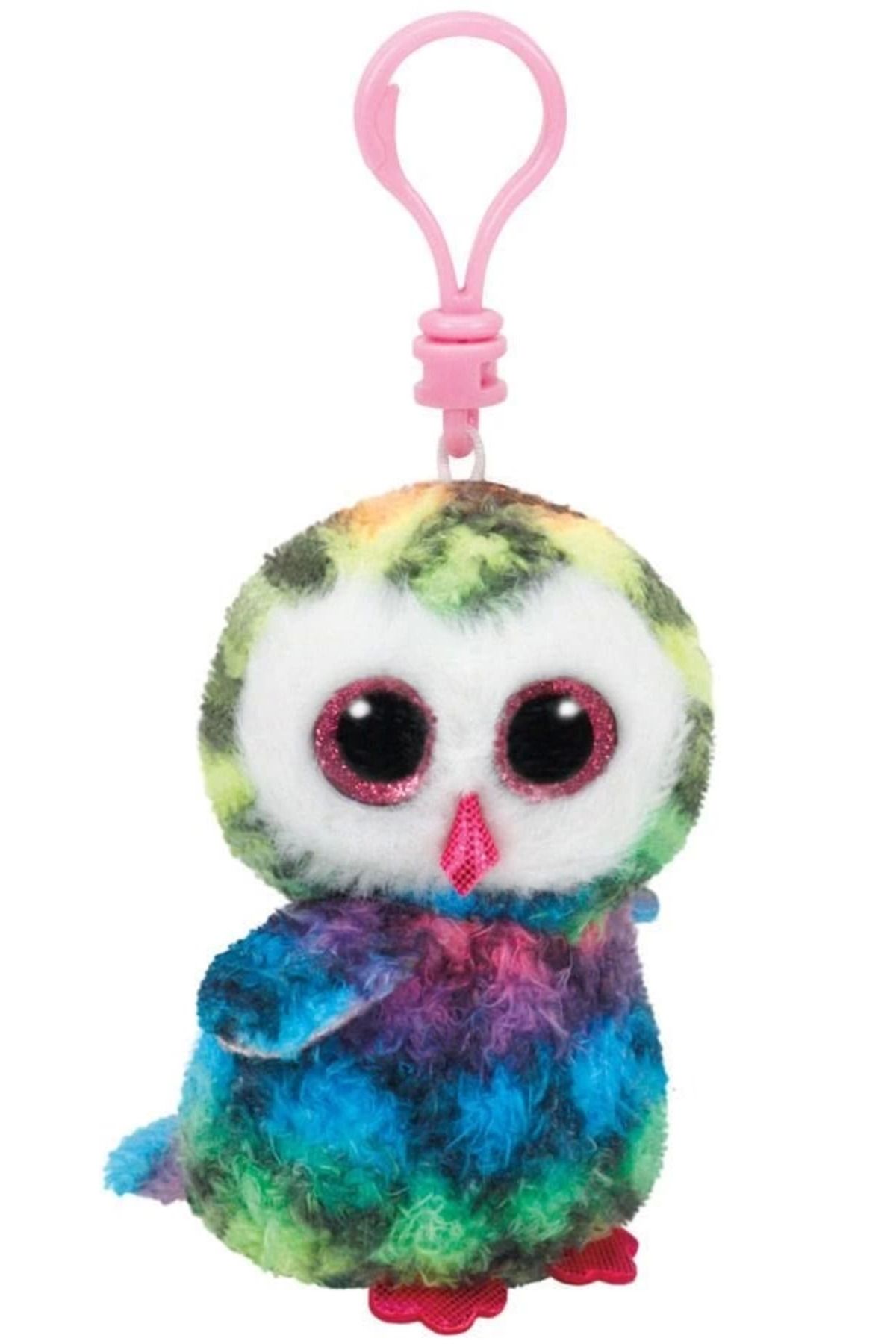 Angoravi TY Beanie Boo´s Owen Baykuş Peluş Anahtarlık