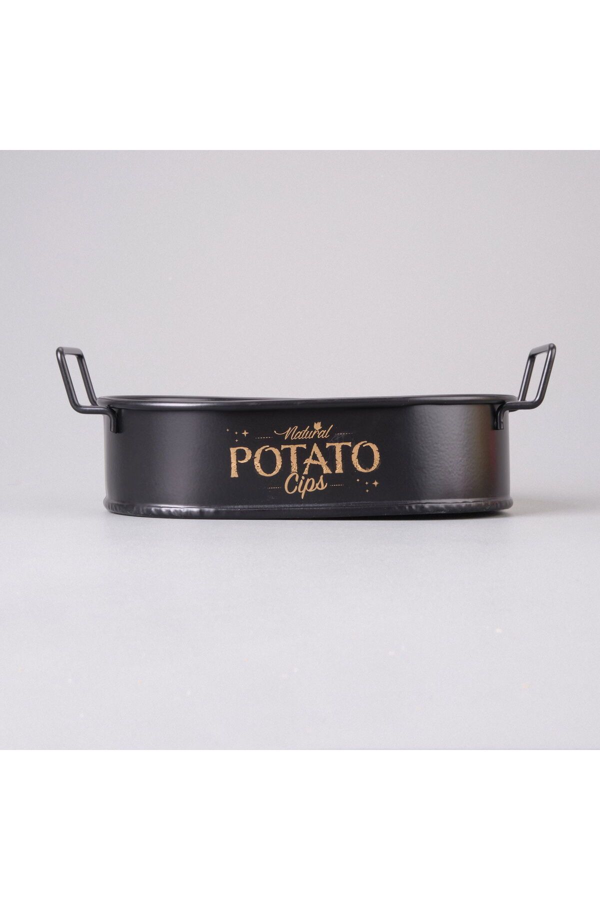 ASPARTAM Mini Oval Patates & Cips Sunumluk - 21x13 cm