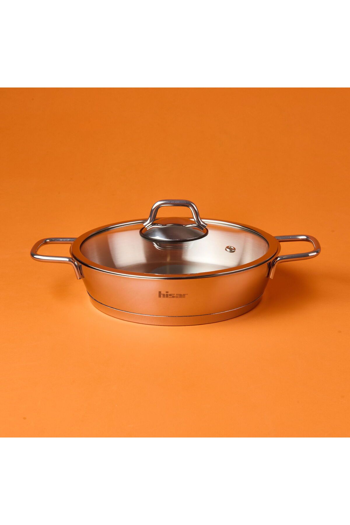 ASPARTAM Hisarr Teos Çelik Sahan - Inox - 20 cm