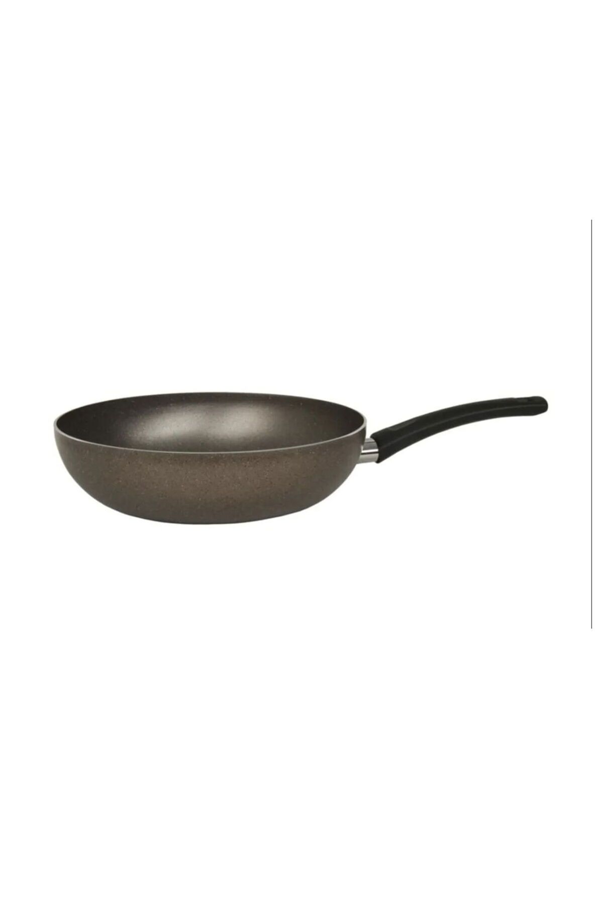 ASPARTAM Mehtapp Kuvars Granit Wok Tava - Siyah - 28 cm