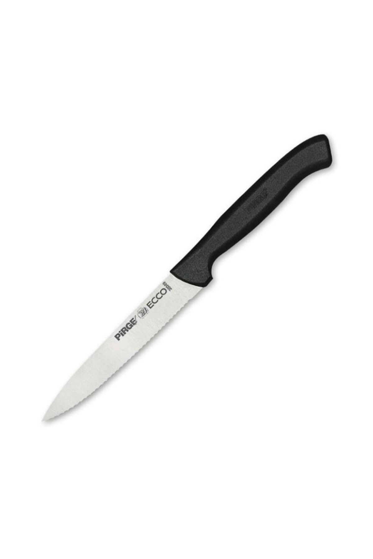 ASPARTAM Pirgee Ecco Sebze Bıçağı Sivri Dişli - Siyah/12 cm