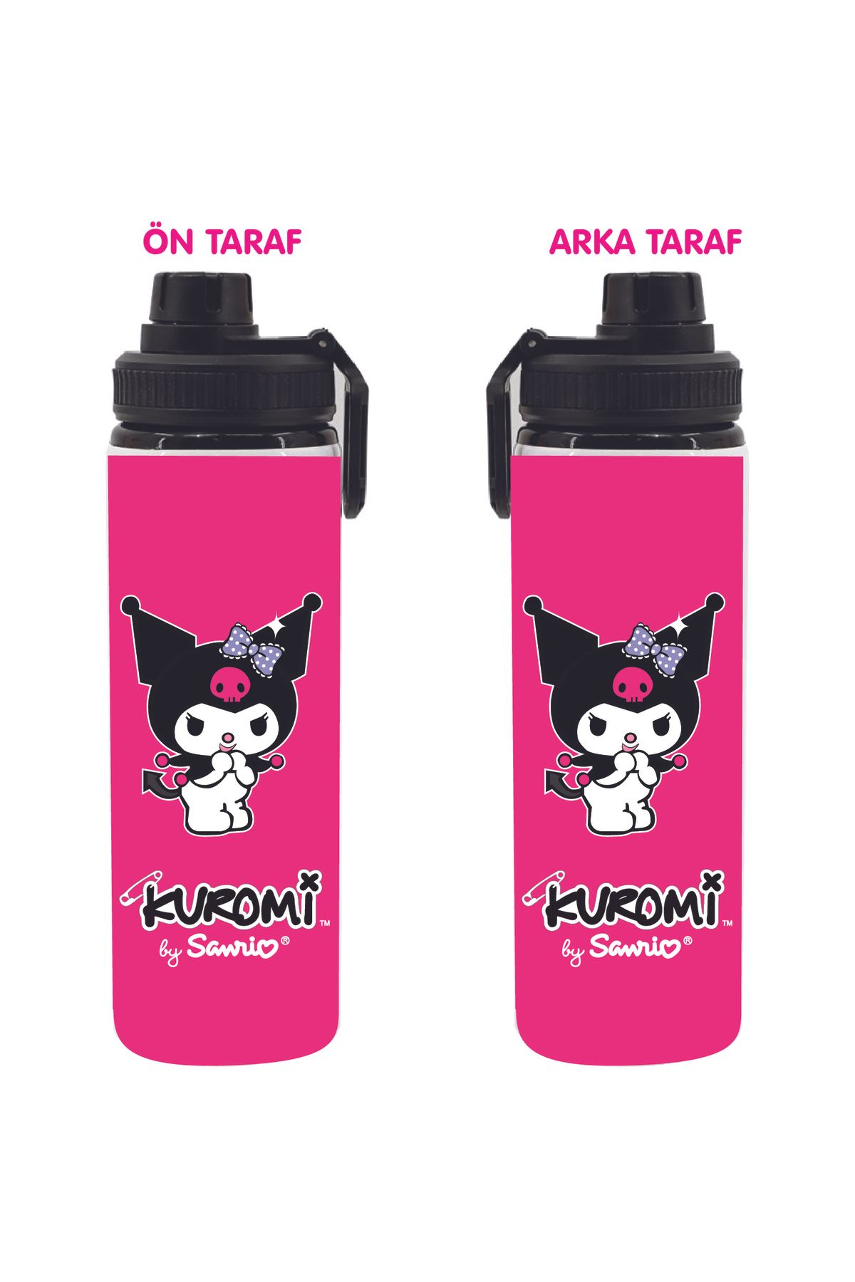 DKDZ SHOP Kuromi Baskılı Su Matarası 850ml. 001