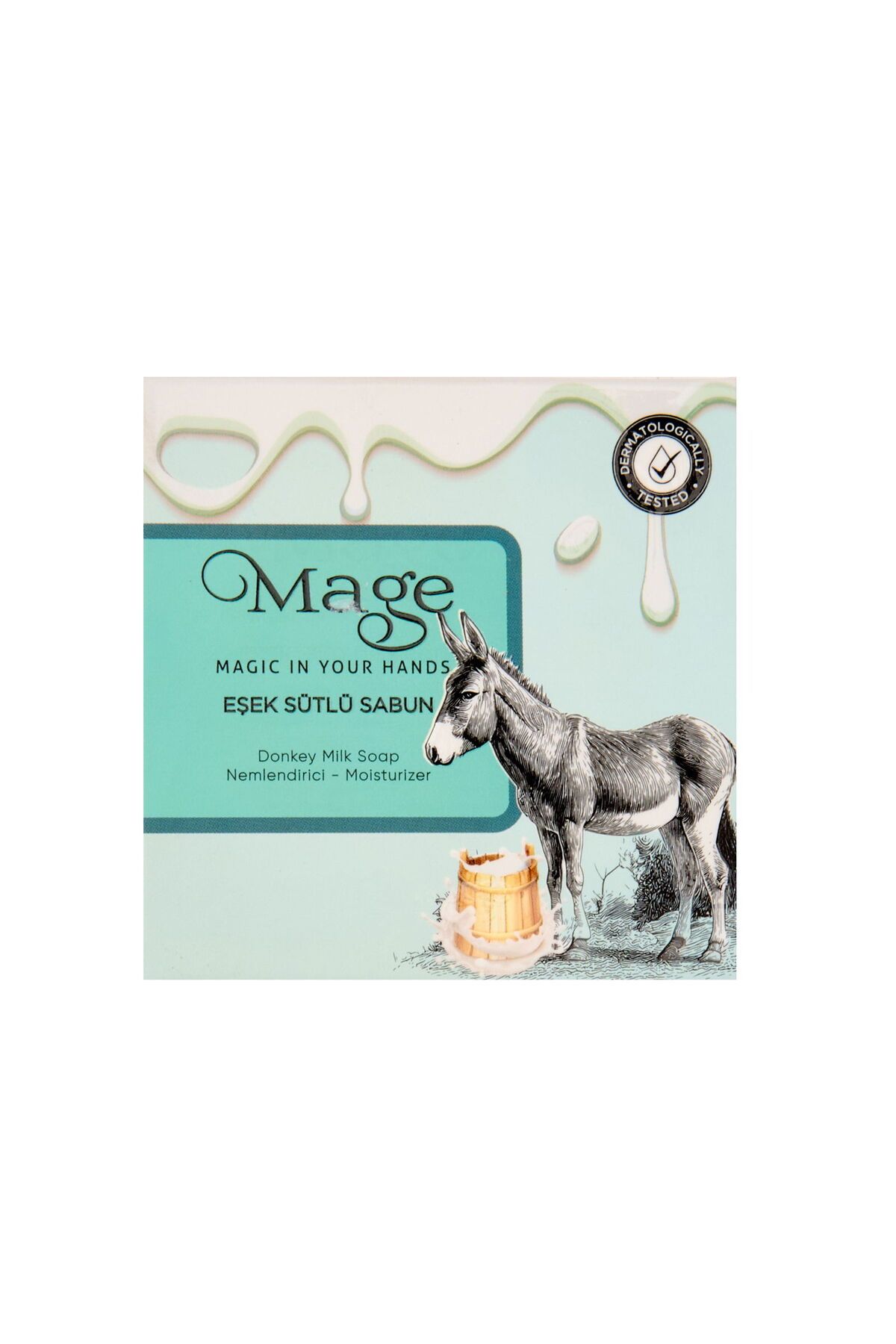 ASPARTAM Magee Eşek Sütlü Sabun - Beyaz - 100 gr