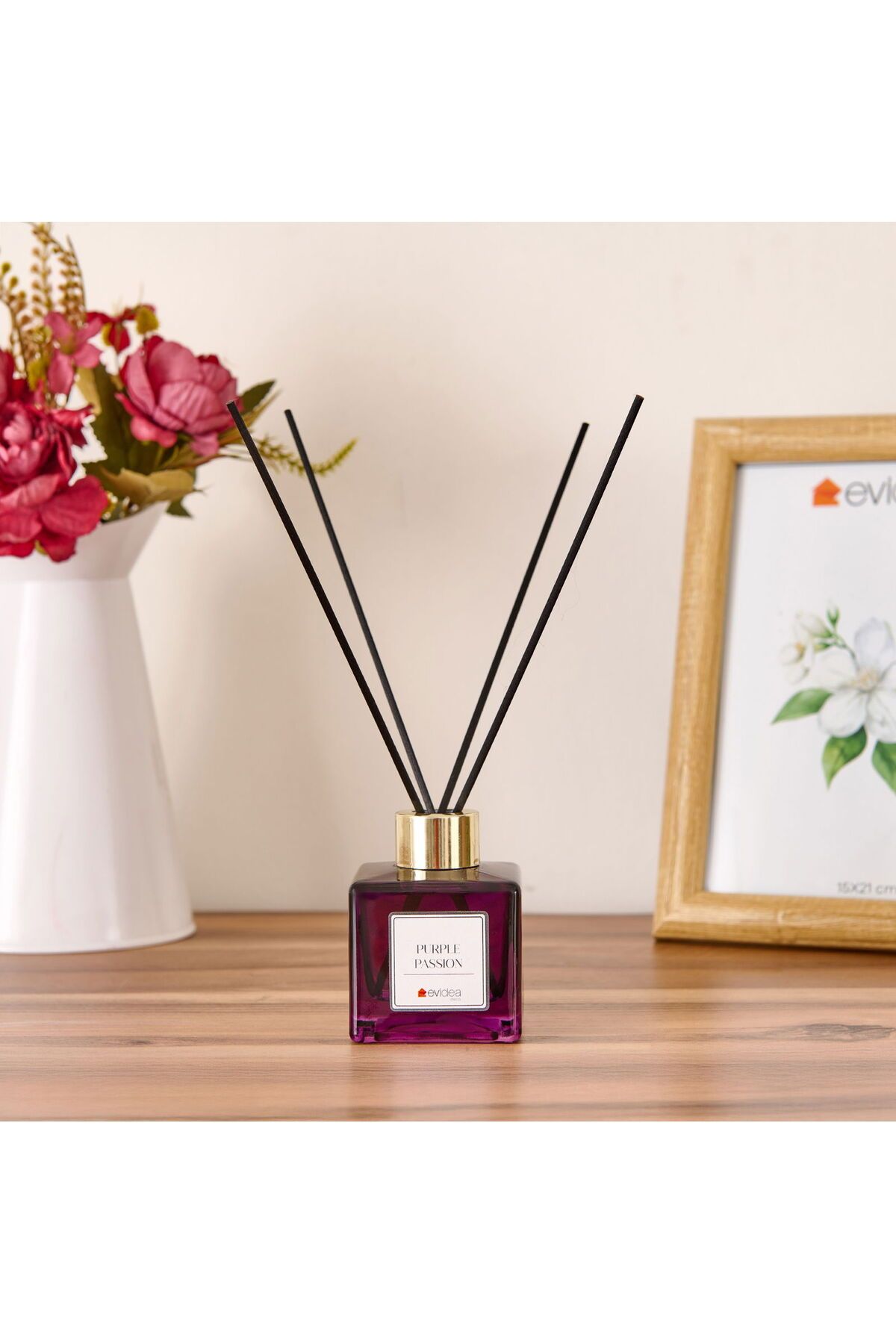 ASPARTAM Deco Purple Passion Çubuklu Oda Kokusu - Mor - 100 ml