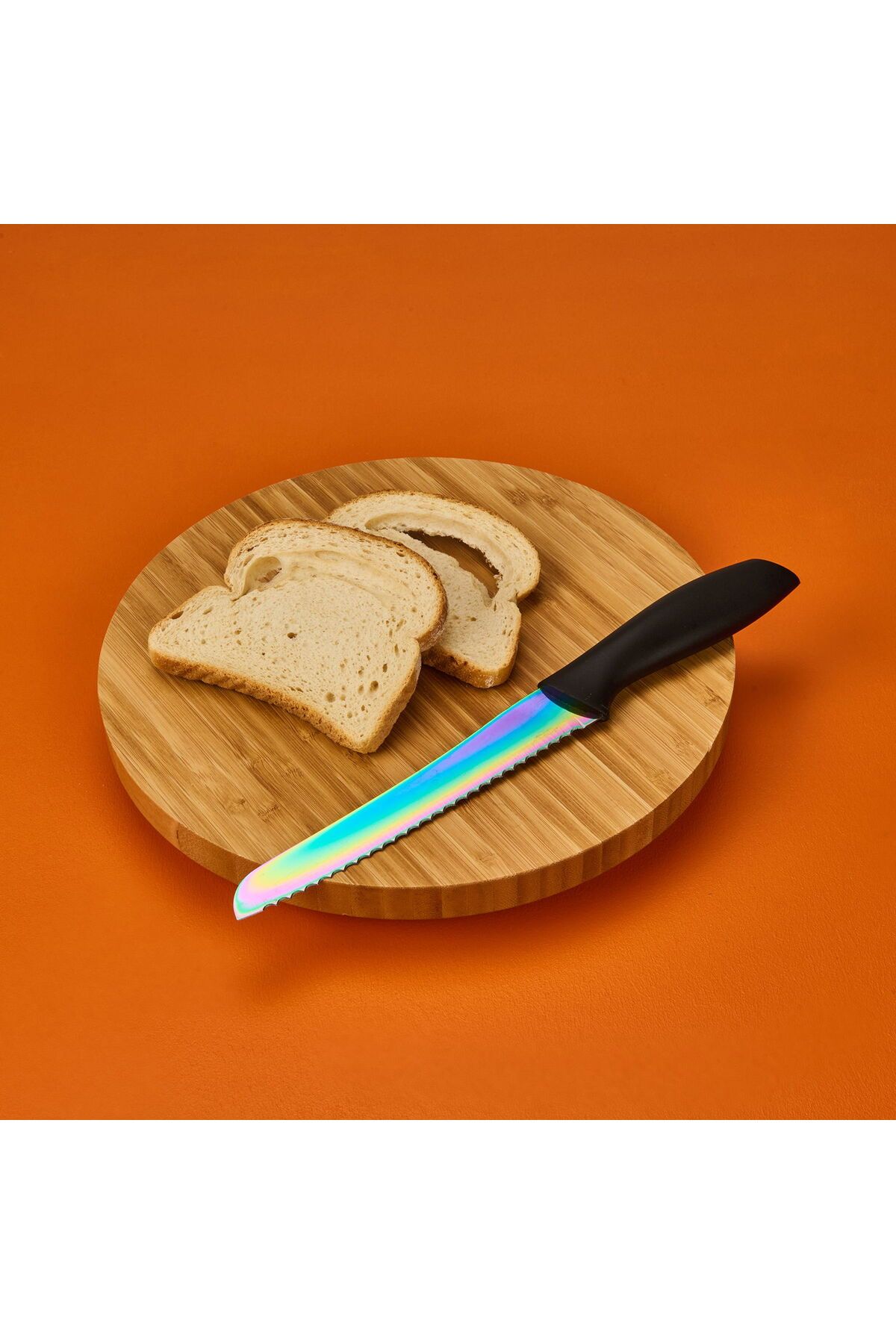 Rooc Roocc Titanyum Seri Ekmek Bıçağı - Renkli - 27 cm
