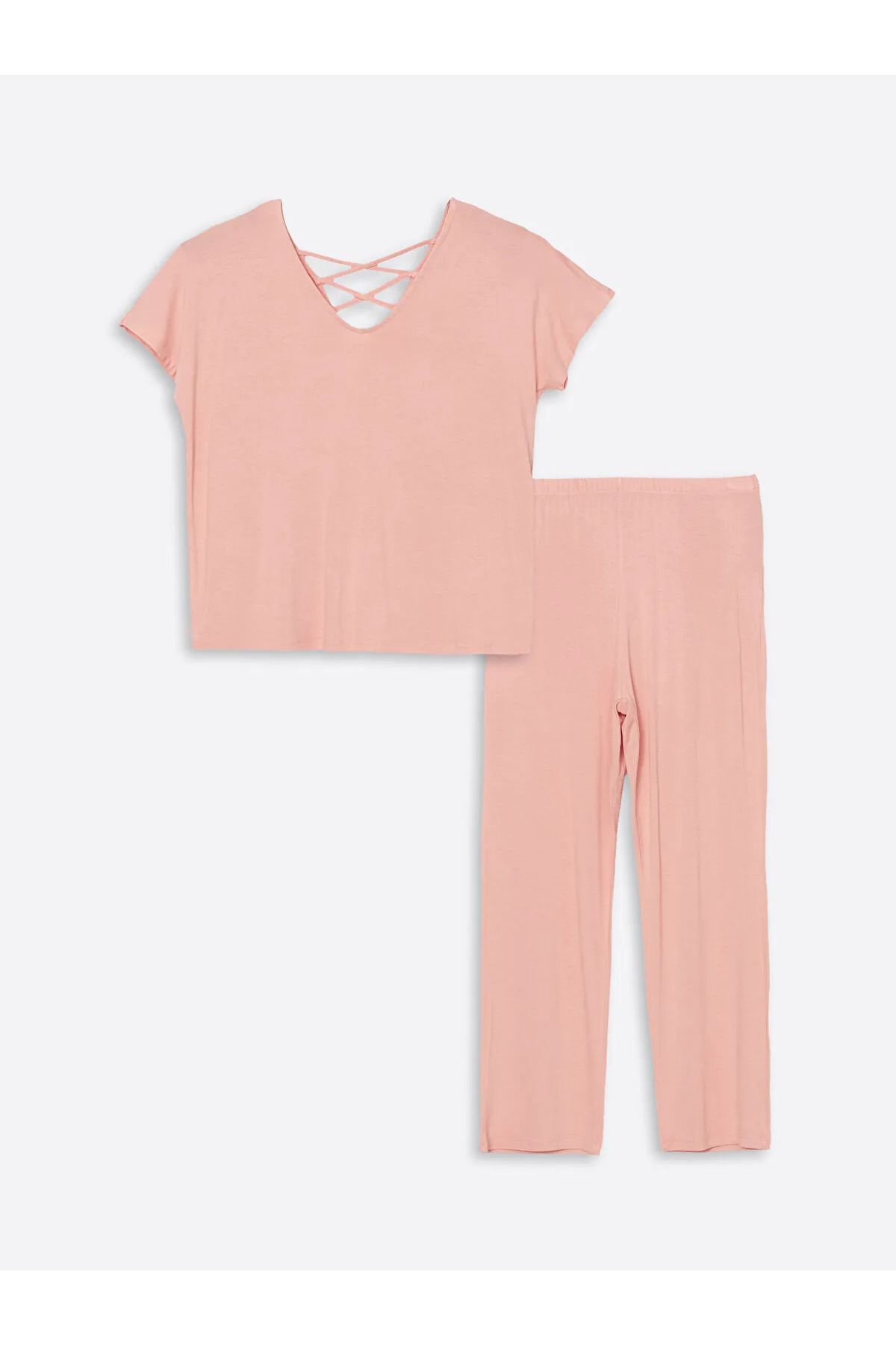 LC Waikiki V Yaka Kadın Pijama Takımı