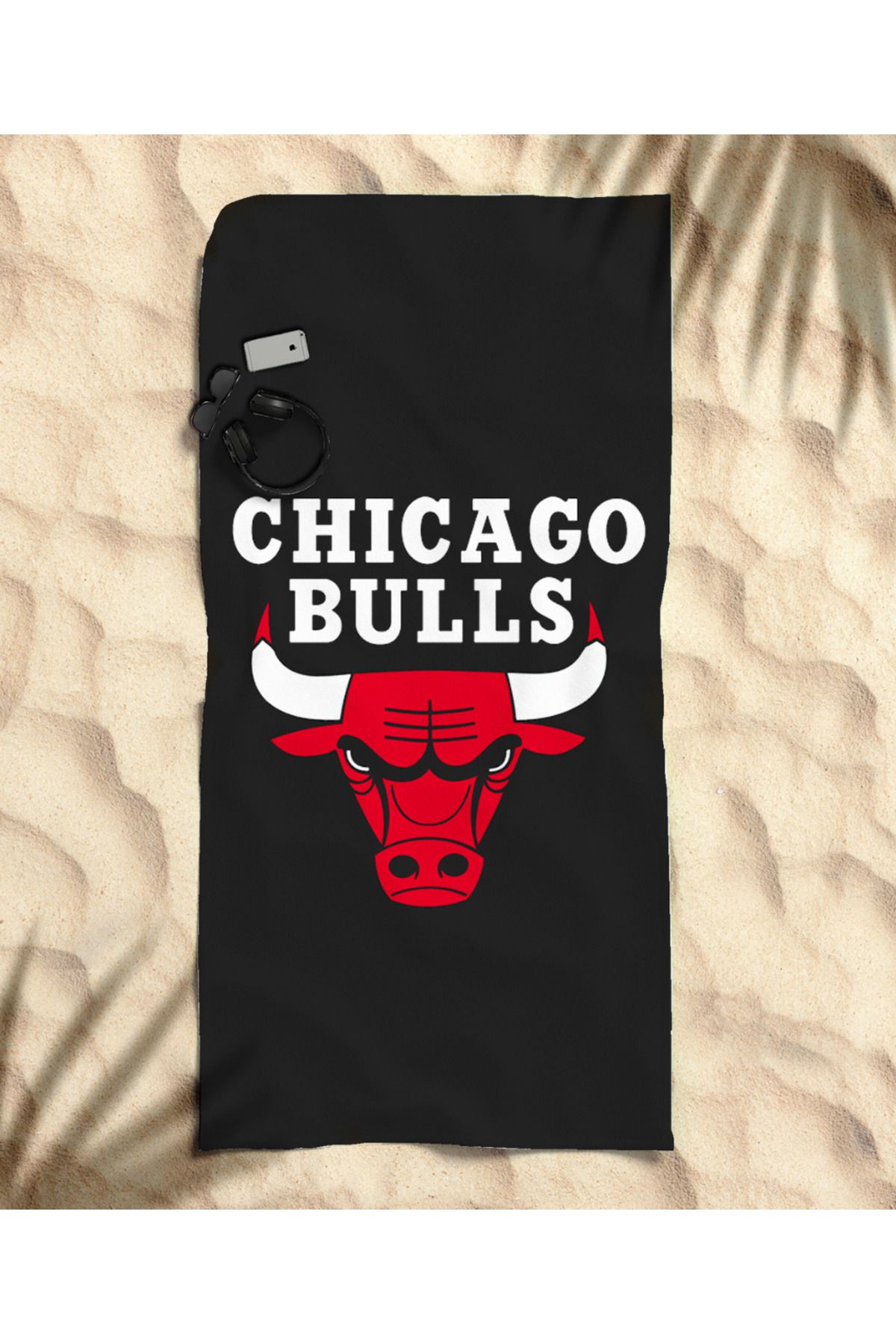 hediyechy Chicago Bulls Temalı Plaj Havlusu