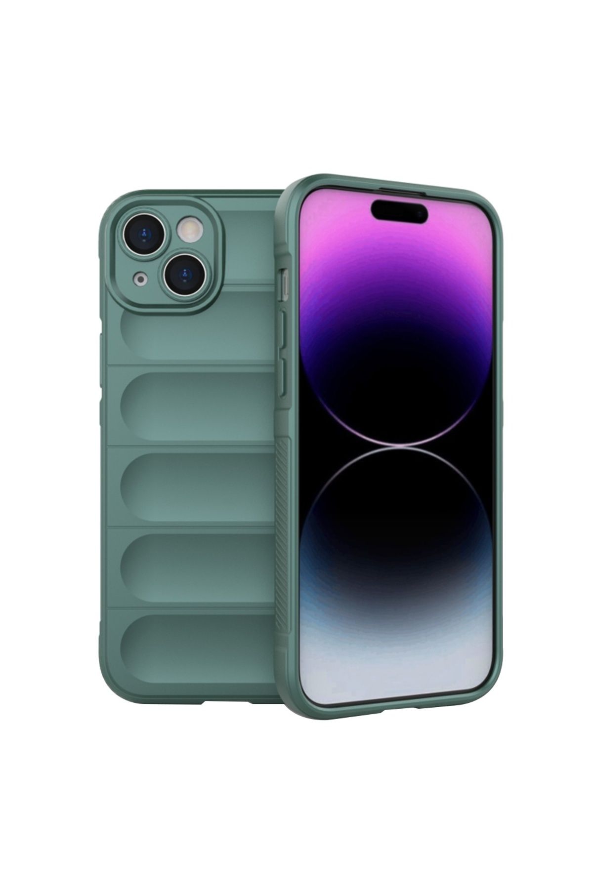 Techsuit Carcasă Pentru Iphone 15 Plus - Techsuit Magic Shield - Verde - One Size