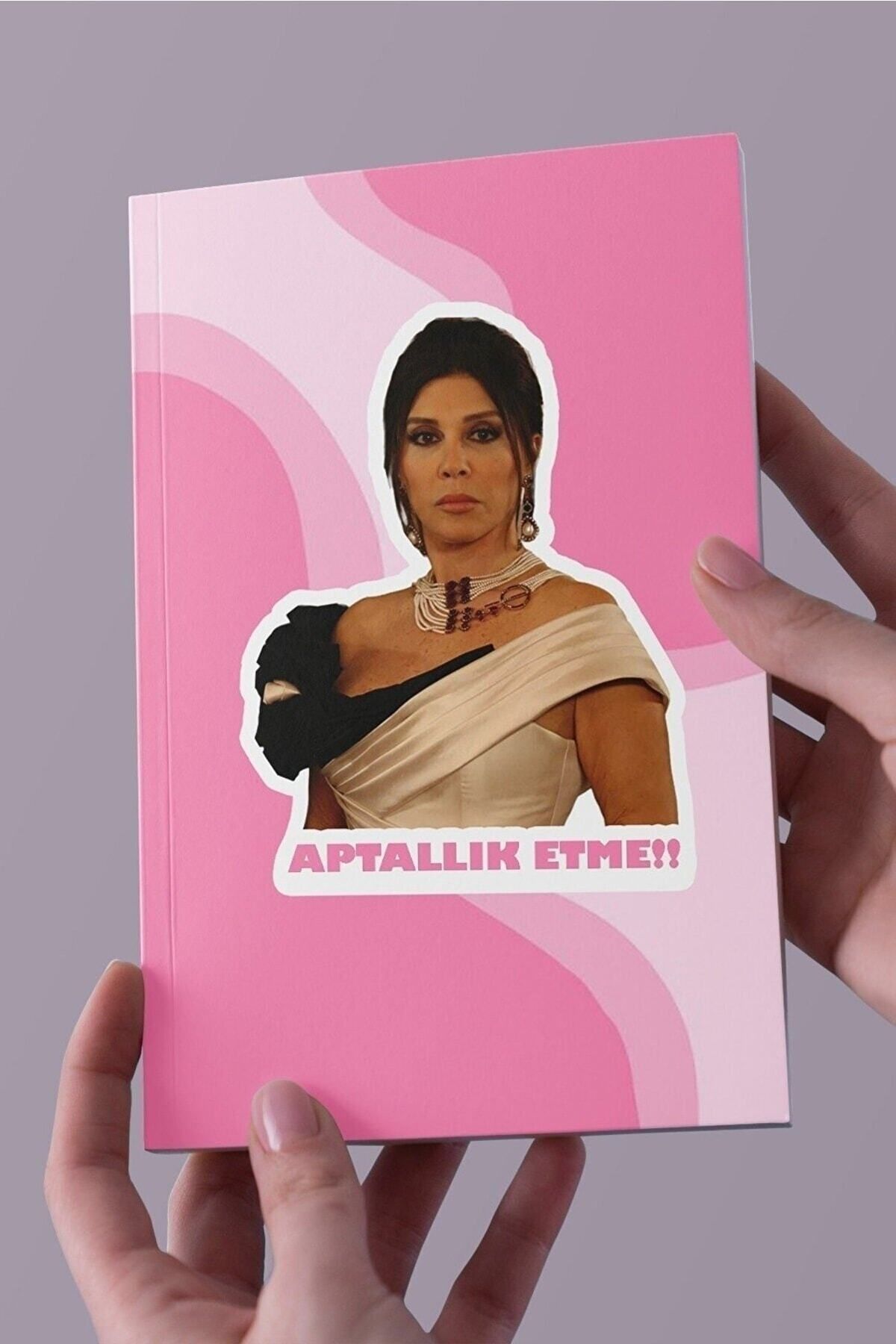 Ludios Firdevs Hanım Aptallık Etme A5 Çizgisiz Defter (50 Sayfa)