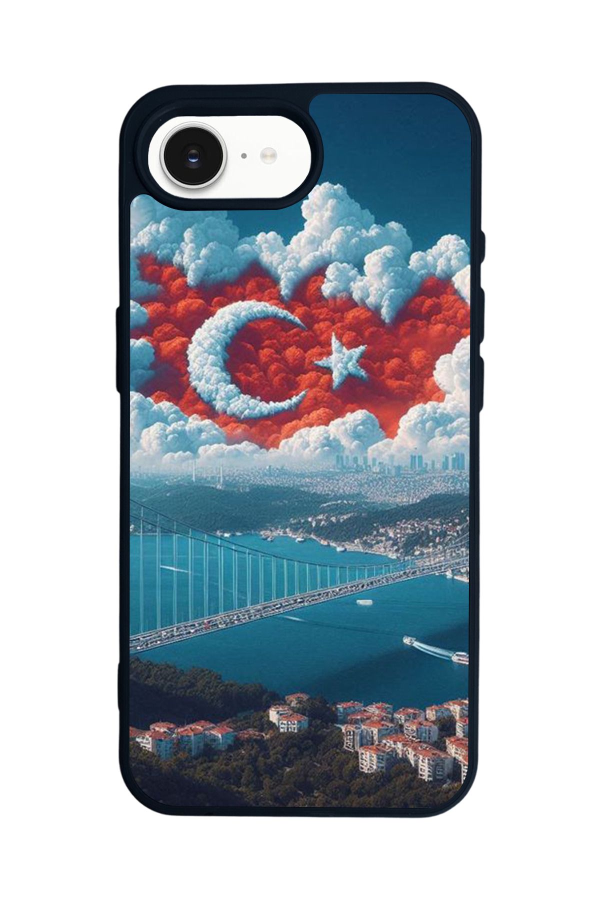 BGAKSESUAR Apple iPhone 16E Siyah Silikon Kılıf Çiziklere ve Darbelere Karşı Koruma