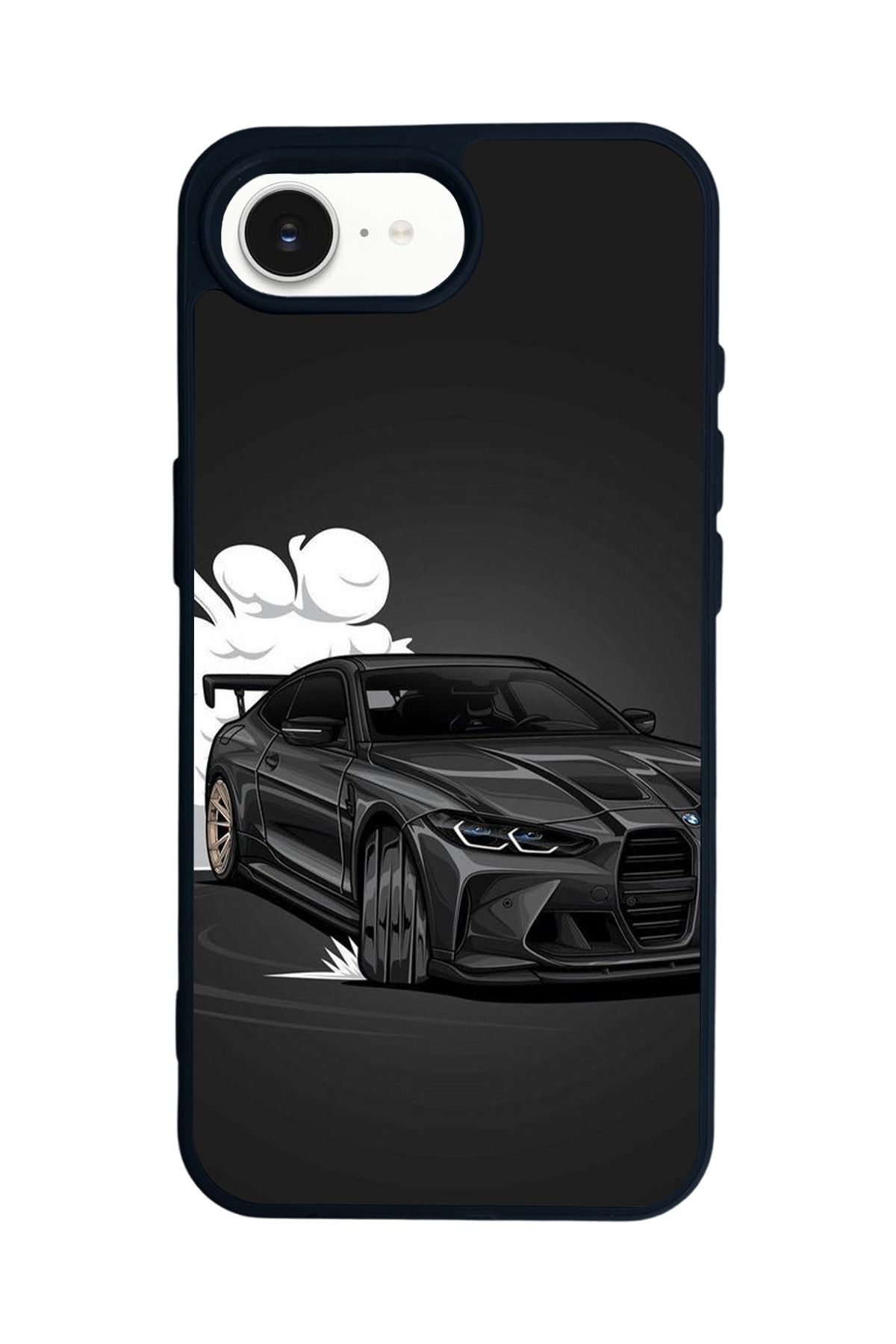 BGAKSESUAR Apple iPhone 16E Siyah Silikon Kılıf Çiziklere ve Darbelere Karşı Koruma