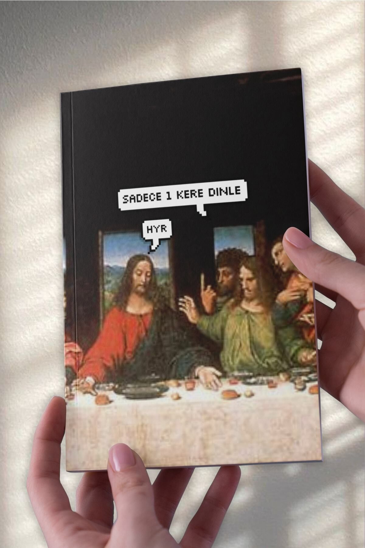 Ludios Son Akşam Yemeği A5 Çizgisiz Defter (50 Sayfa)
