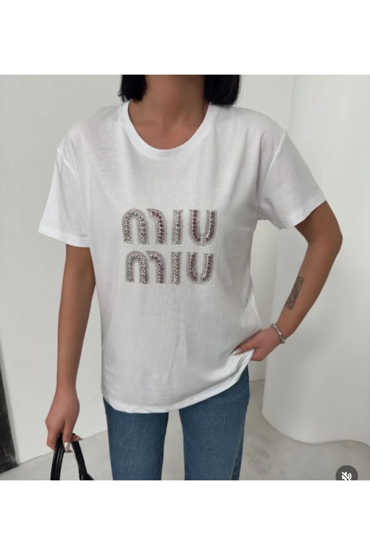 Blissmood mıu taşlı T-Shirt