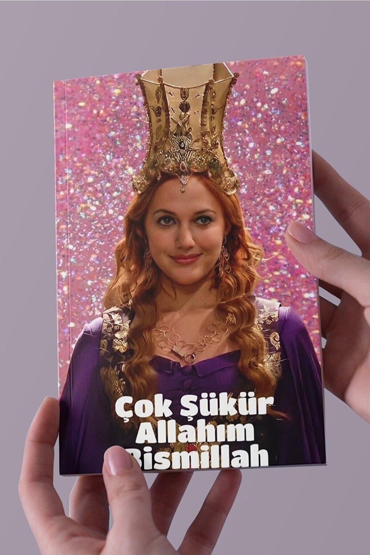 Ludios Hürrem Çok Şükür A5 Çizgisiz Defter(50 Sayfa)
