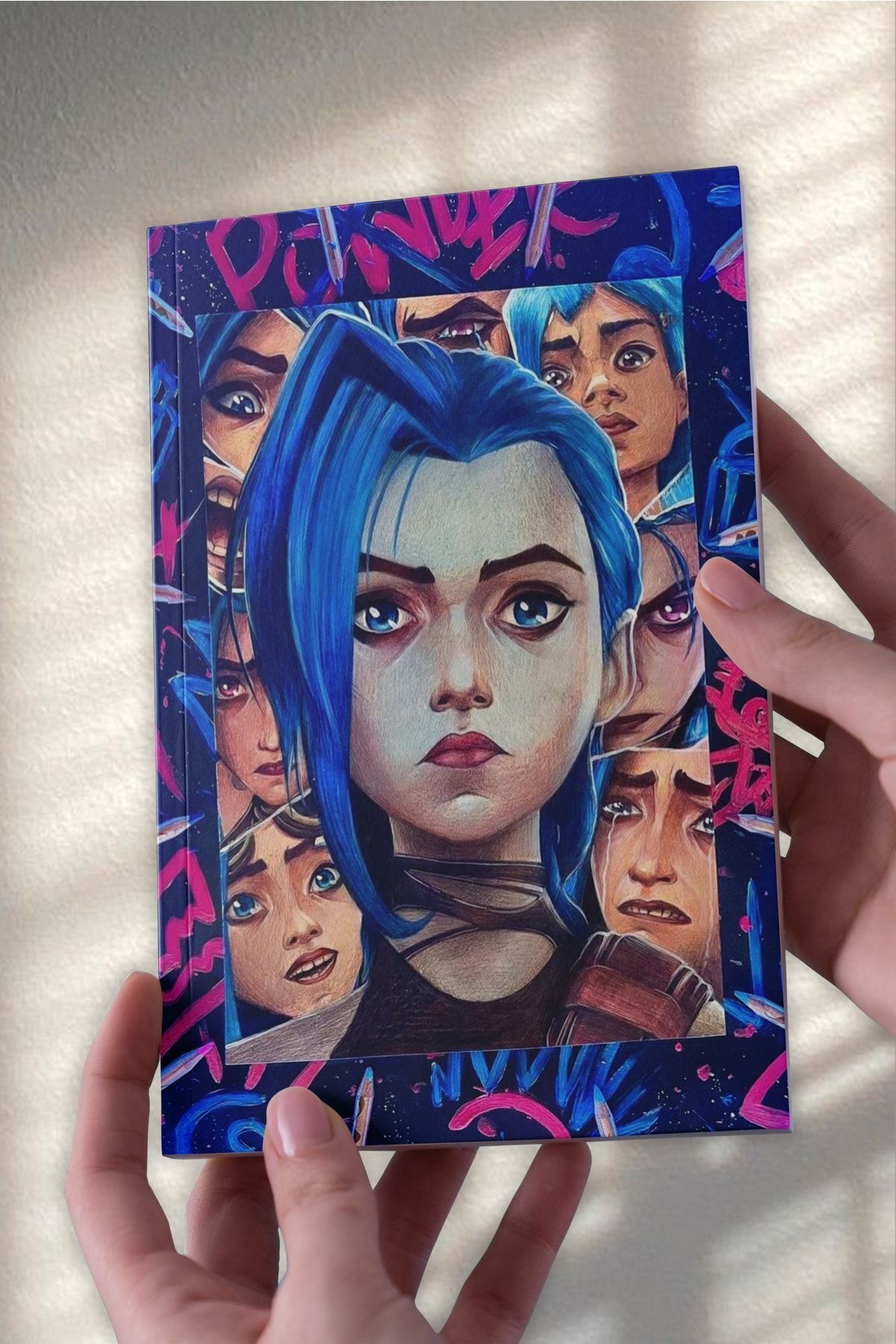 Ludios Arcane Jinx Gamer Lacivert A5 Çizgisiz Defter (50 SAYFA)