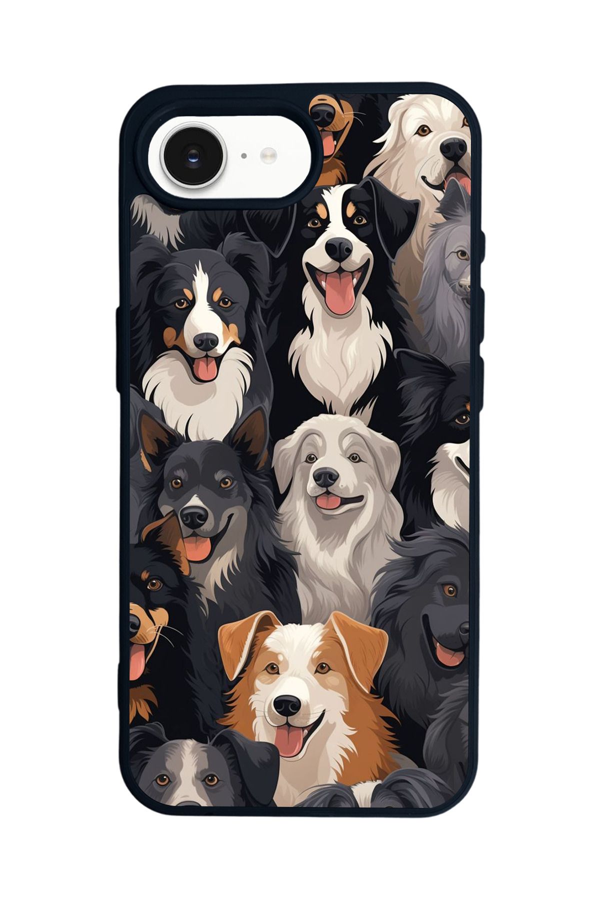 BGAKSESUAR Apple iPhone 16E Siyah Silikon Kılıf Çiziklere ve Darbelere Karşı Koruma