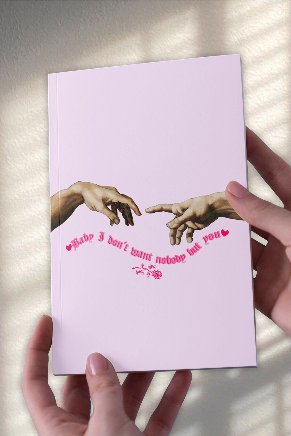 Ludios Don't Want Nobody A5 Çizgisiz Defter (50 Sayfa)