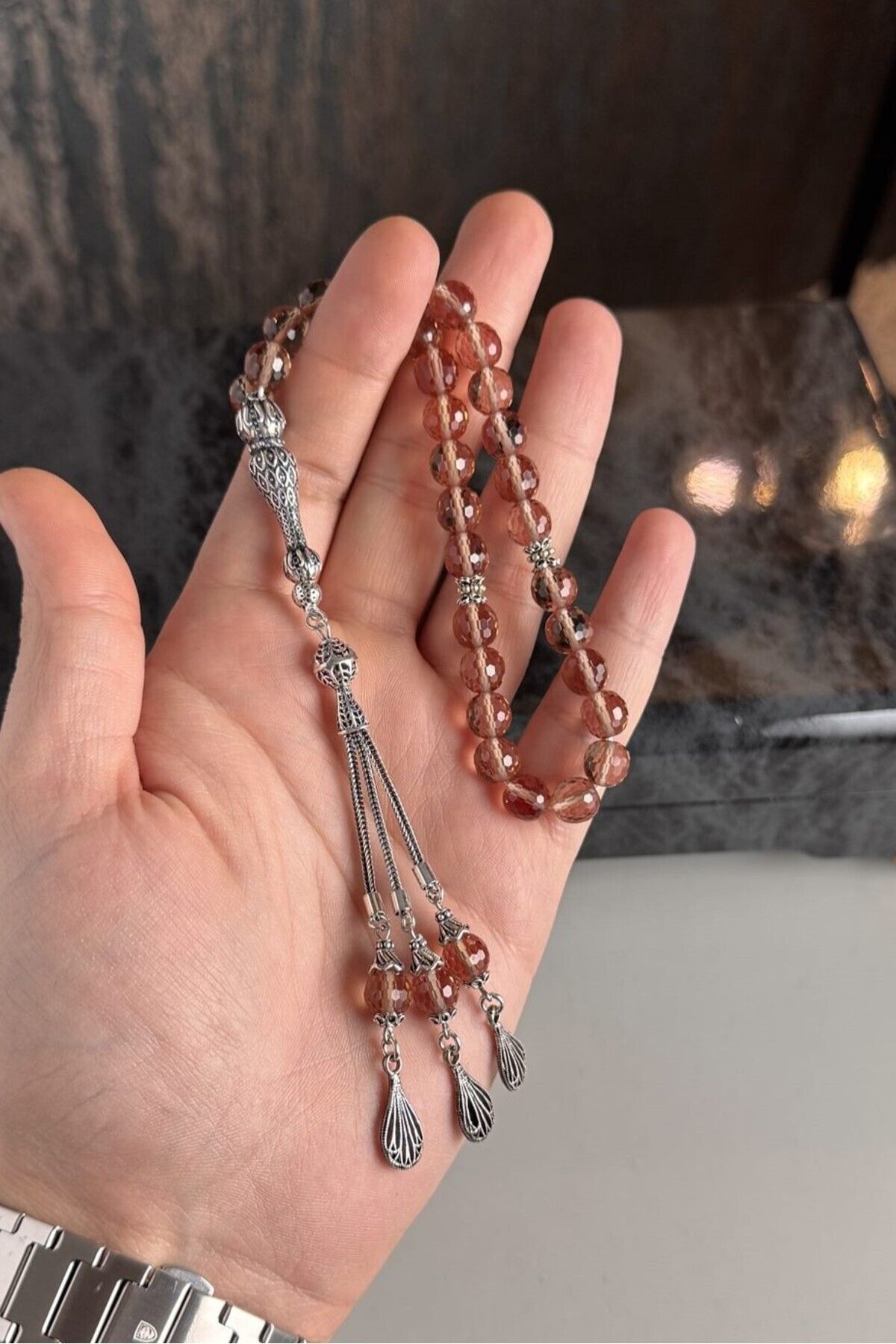 dergah tesbih-Zultanit Sultan Rosary - Zt451 4