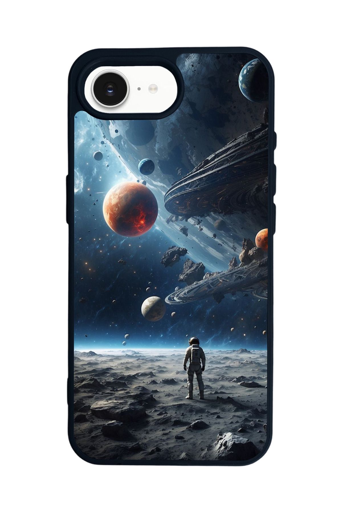 BGAKSESUAR Apple iPhone 16E Siyah Silikon Kılıf Çiziklere ve Darbelere Karşı Koruma