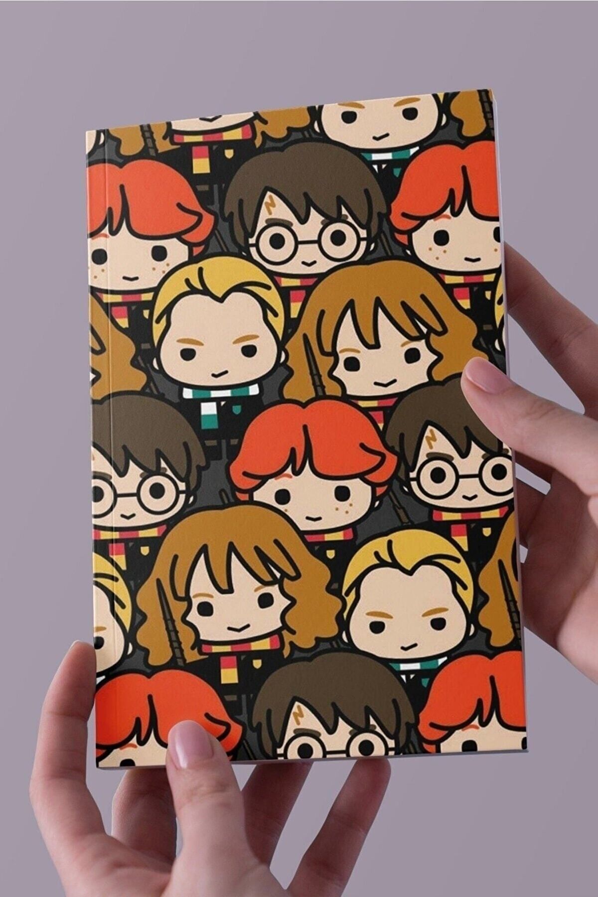 Ludios Harry Potter Kawai A5 Çizgisiz Defter (50 Sayfa)