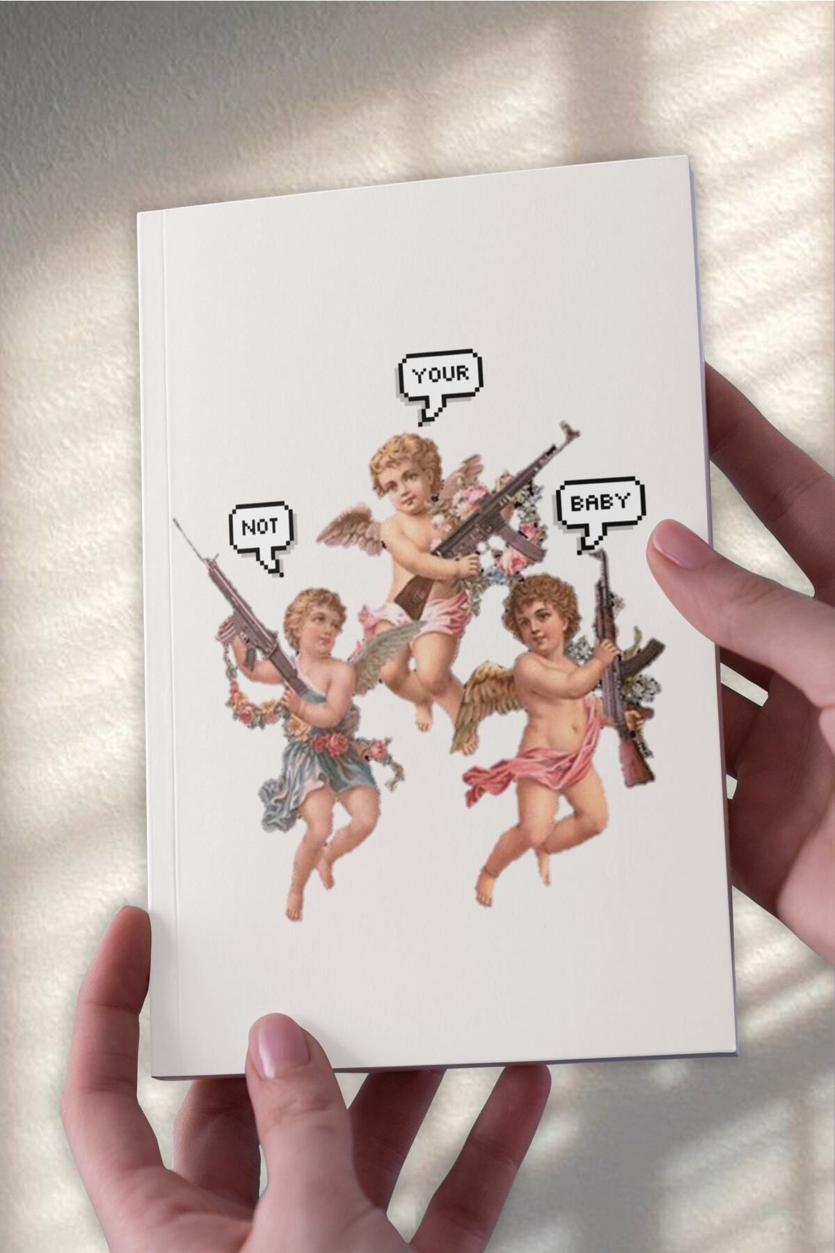 Ludios Not Your Baby A5 Çizgisiz Defter (50 Sayfa)