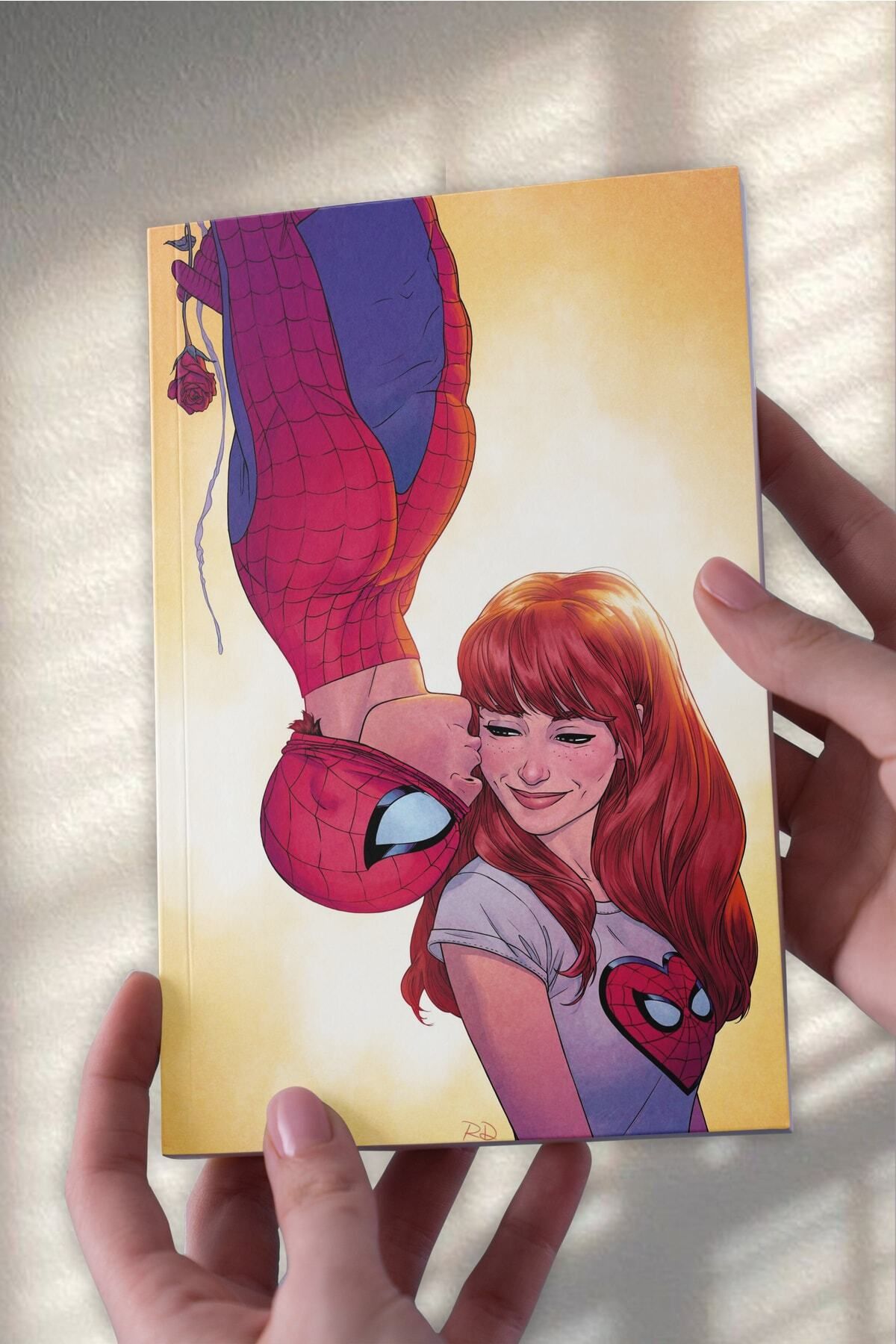 Ludios Örümcekmen & Marry Jane Love A5 Çizgisiz Defter (50 Sayfa)