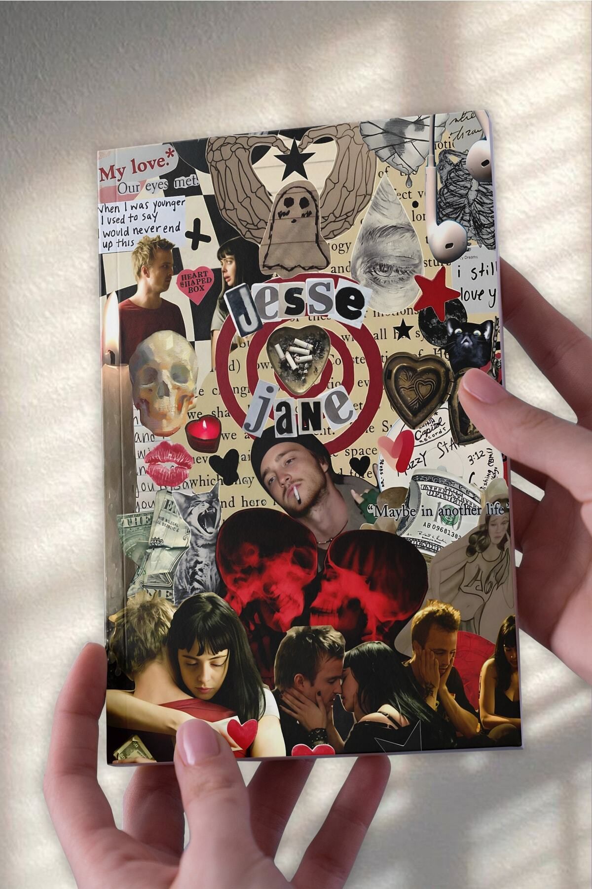 Ludios Jessie Pinkman & Jane - Love A5 Çizgisiz Defter (50 Sayfa)