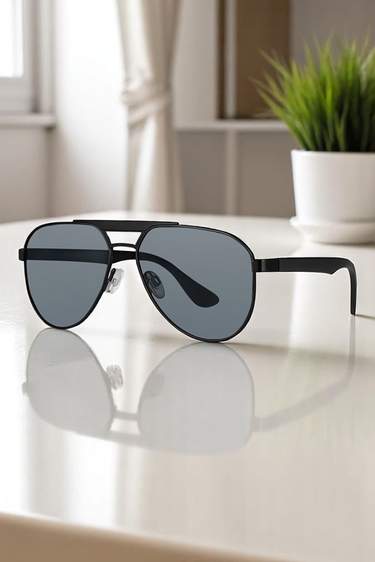Daniel Klein Orijinal %100 Polarize UV400 Korumalı Siyah Renk Erkek Güneş Gözlüğü DKG6279C3