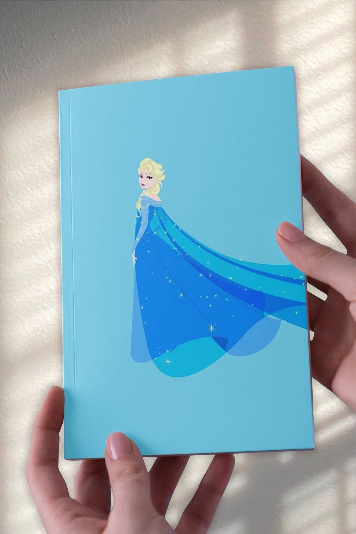 Ludios Elsa Mavi A5 Çizgisiz Defter (50 SAYFA)