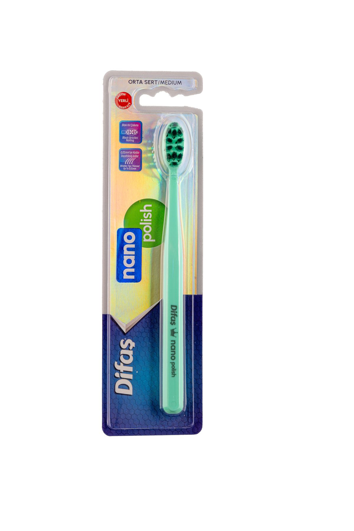 Difaş Nano Polish Orta Sert (Medium) Diş Fırçası