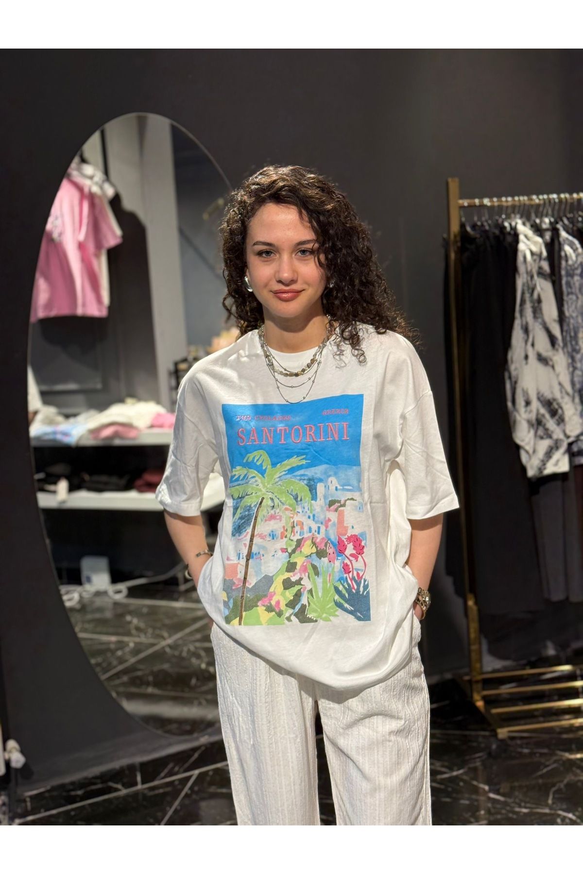 NOBLE Baskılı T-shirt