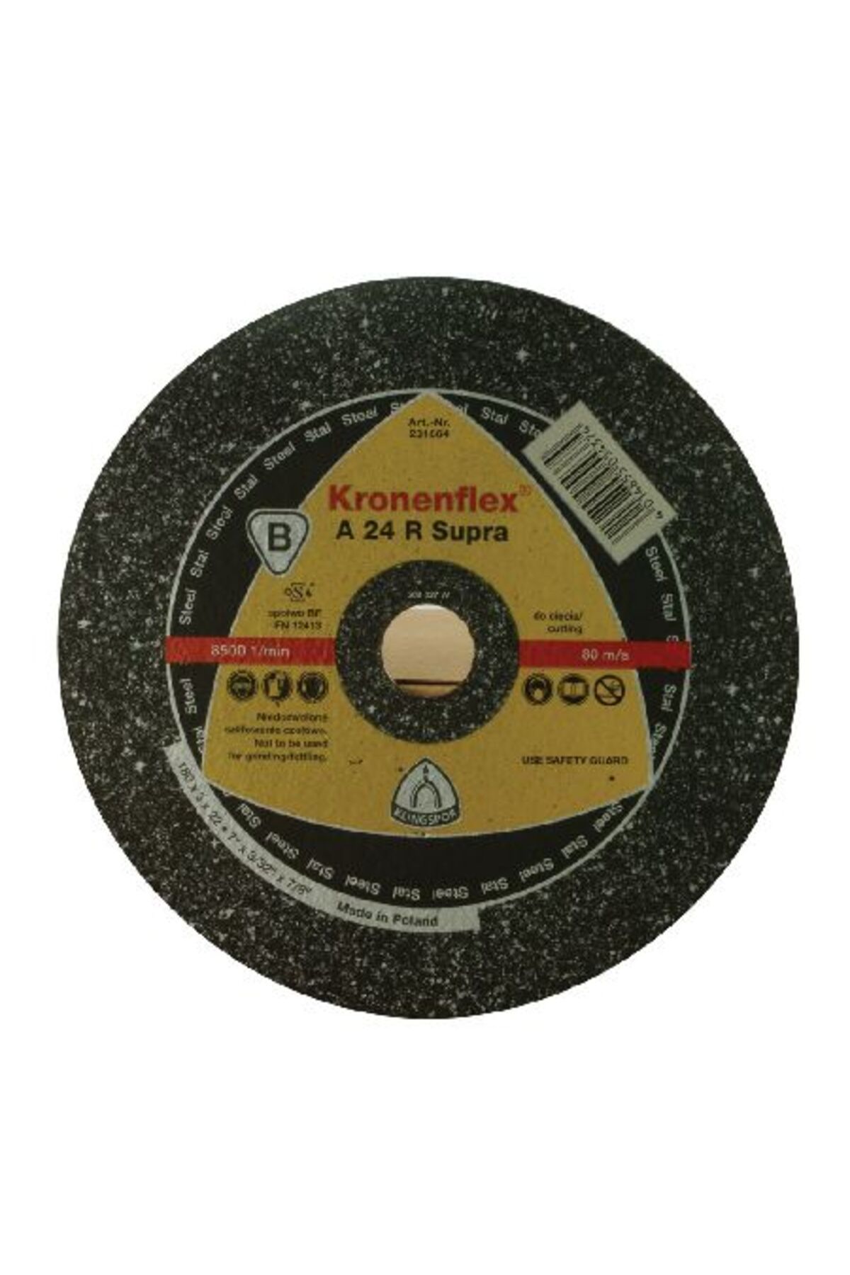 KLİNGSPOR Disc Debitare Metal 230x3.0mm / A24rsupra - One Size