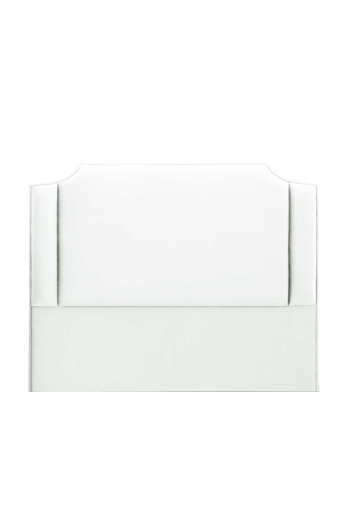 soufa dibaj-H108 | Velvet headboard - White 1