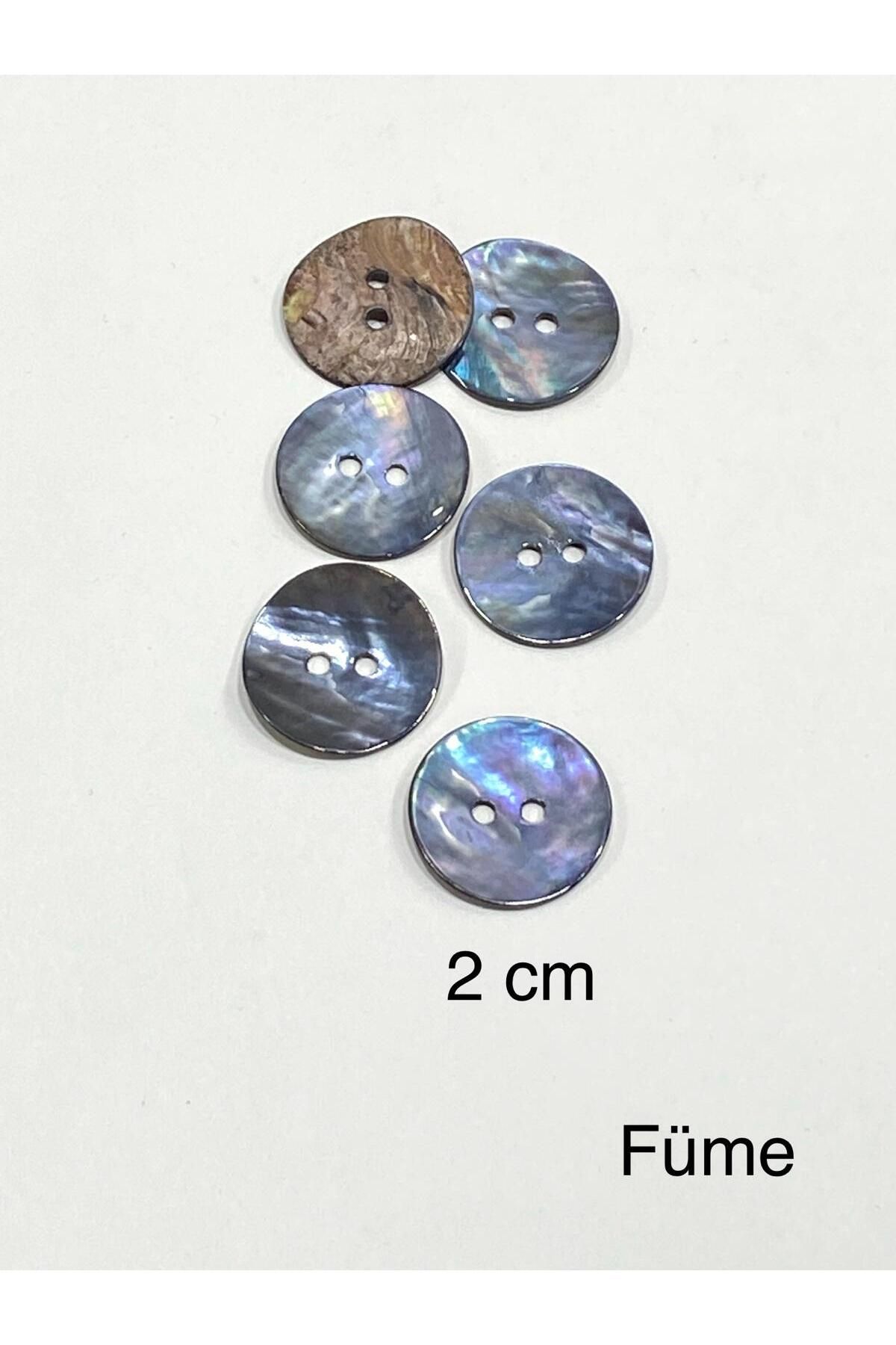 karantuhafiye-Button / Colour Button / Set of 6 / Smoked 1