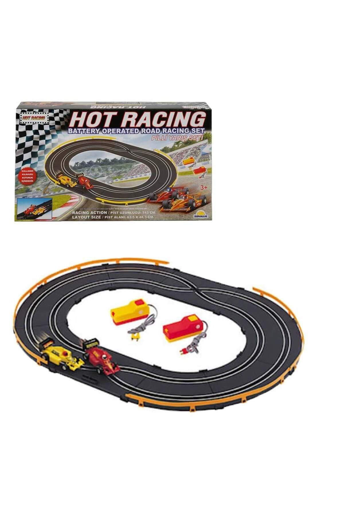 BYR Fırsat Byr Hot Racing Yarış Seti 143 Cm Yeni