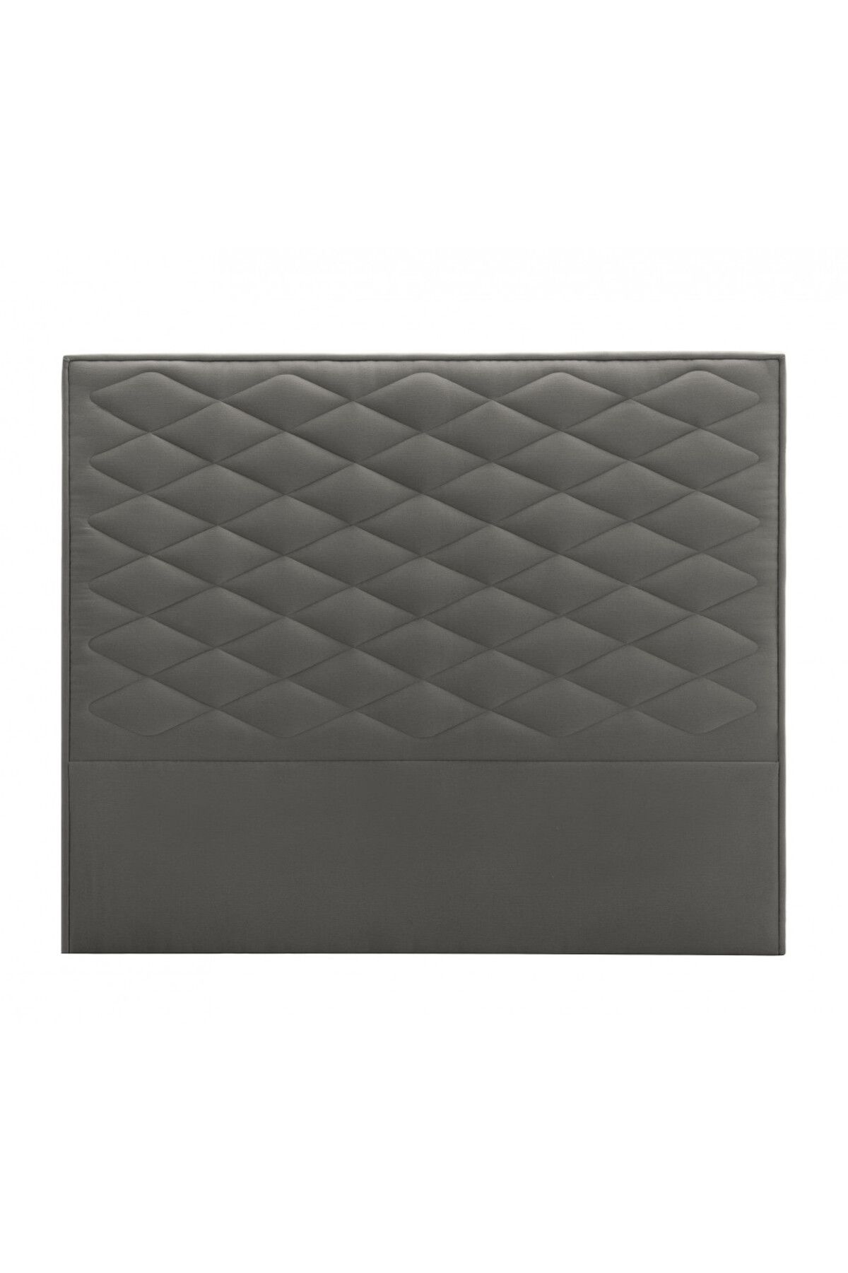 soufa dibaj-H110 | Velvet headboard - Dark Grey - 180x200 cm 1