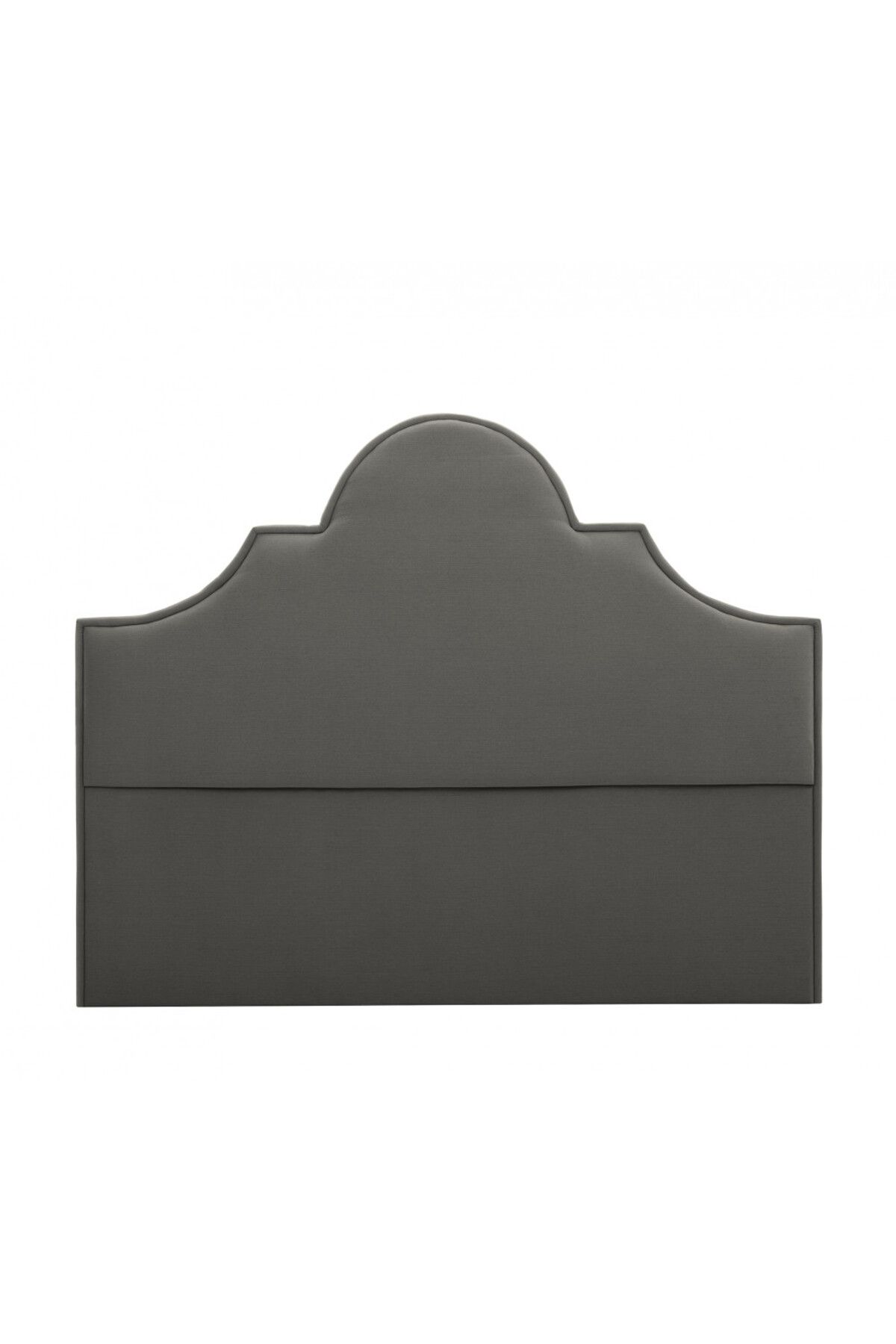 House One-H112 | Velvet headboard - Dark Grey 1